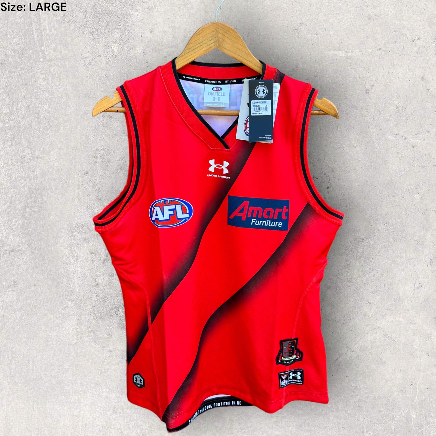 ESSENDON 2022 CLASH GUERNSEY BRAND NEW WITH TAGS