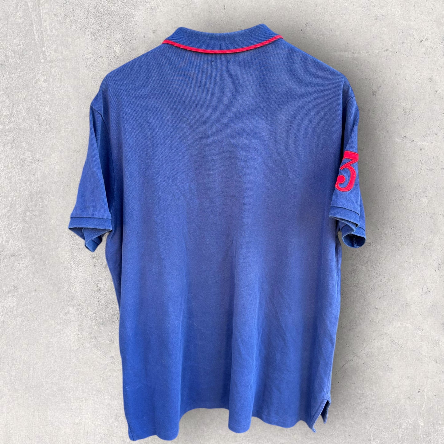RALPH LAUREN POLO BLUE SHORT SLEEVE SHIRT