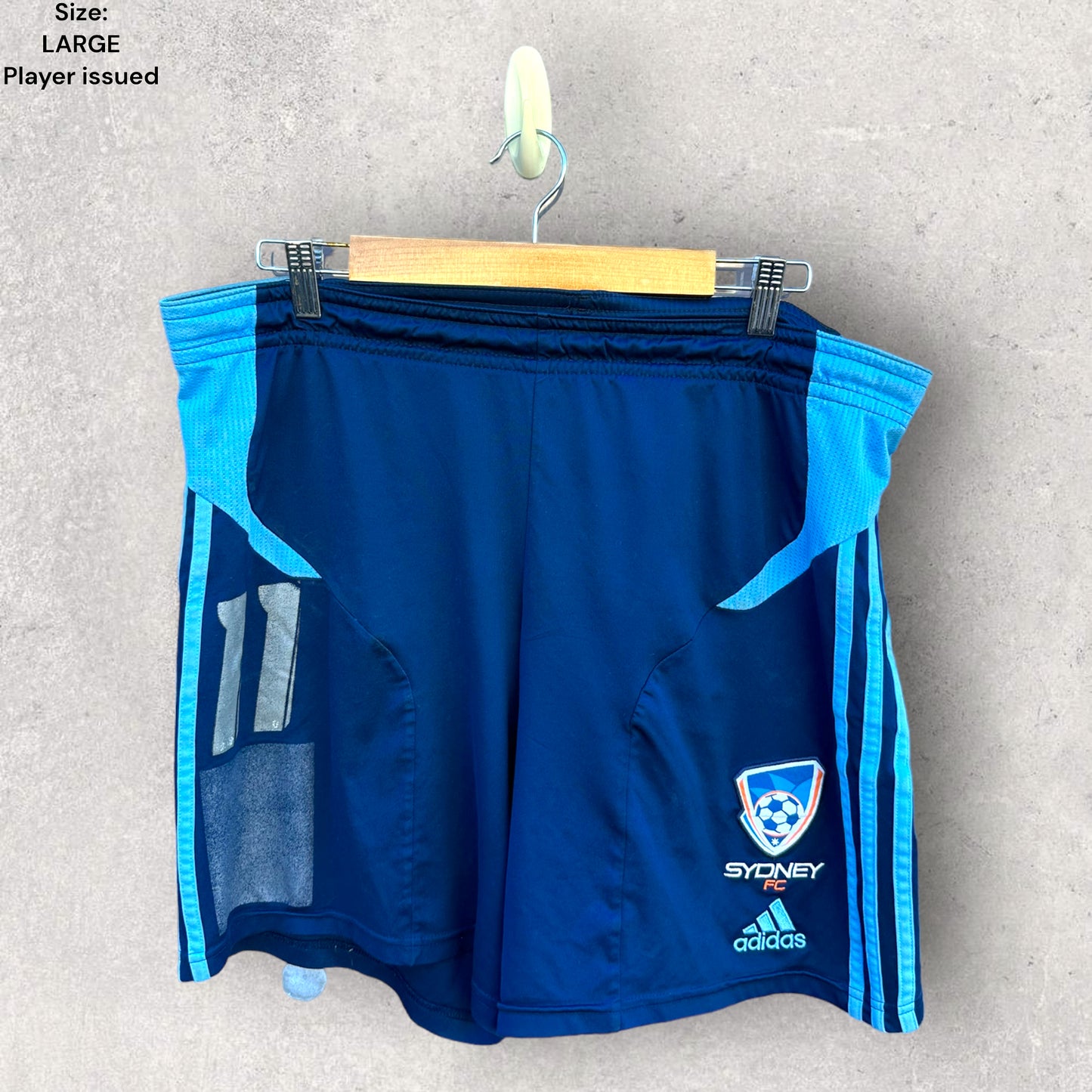 SYDNEY FC #11 MATCH WORN SHORTS