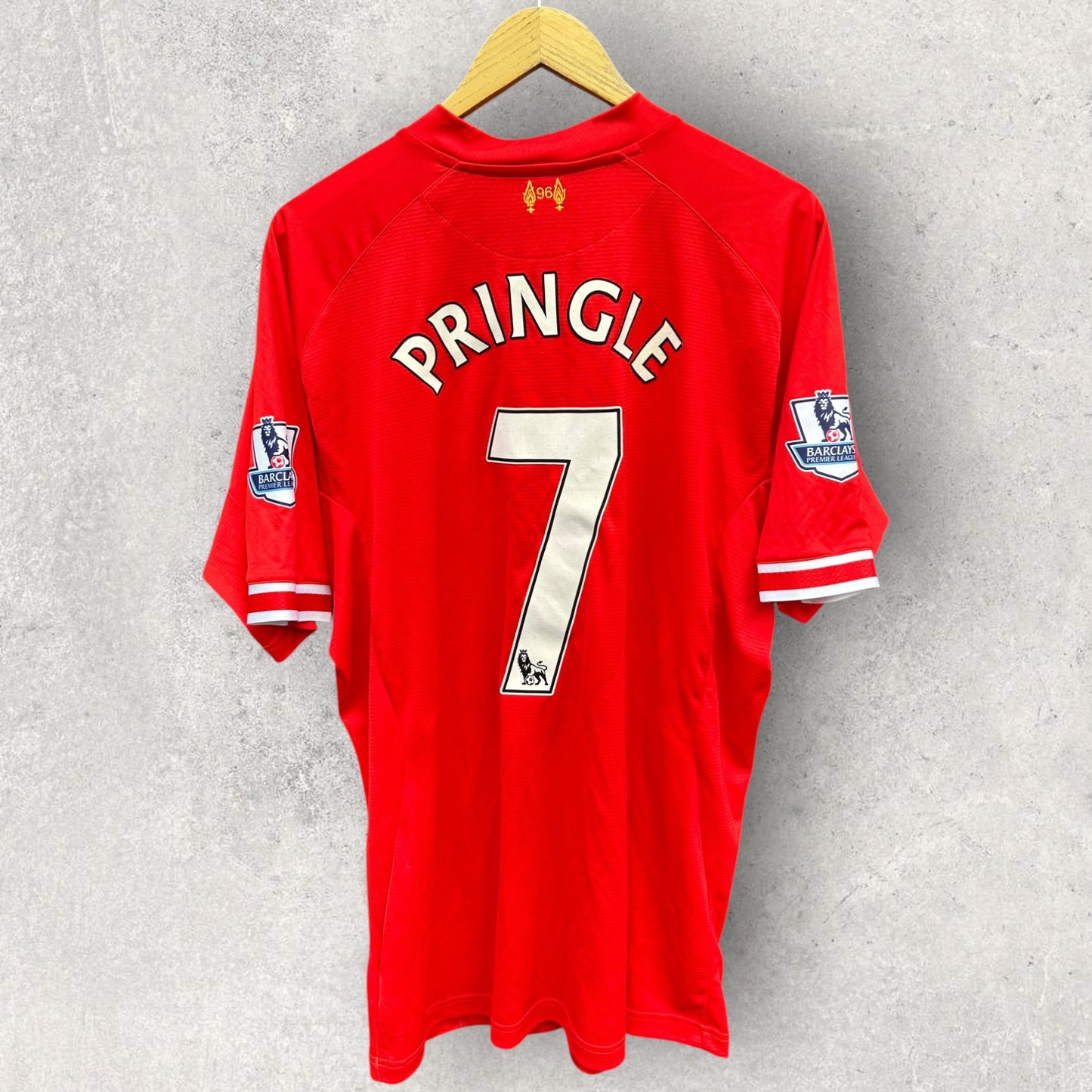 LIVERPOOL FC 2013-2014 HOME WARRIOR JERSEY