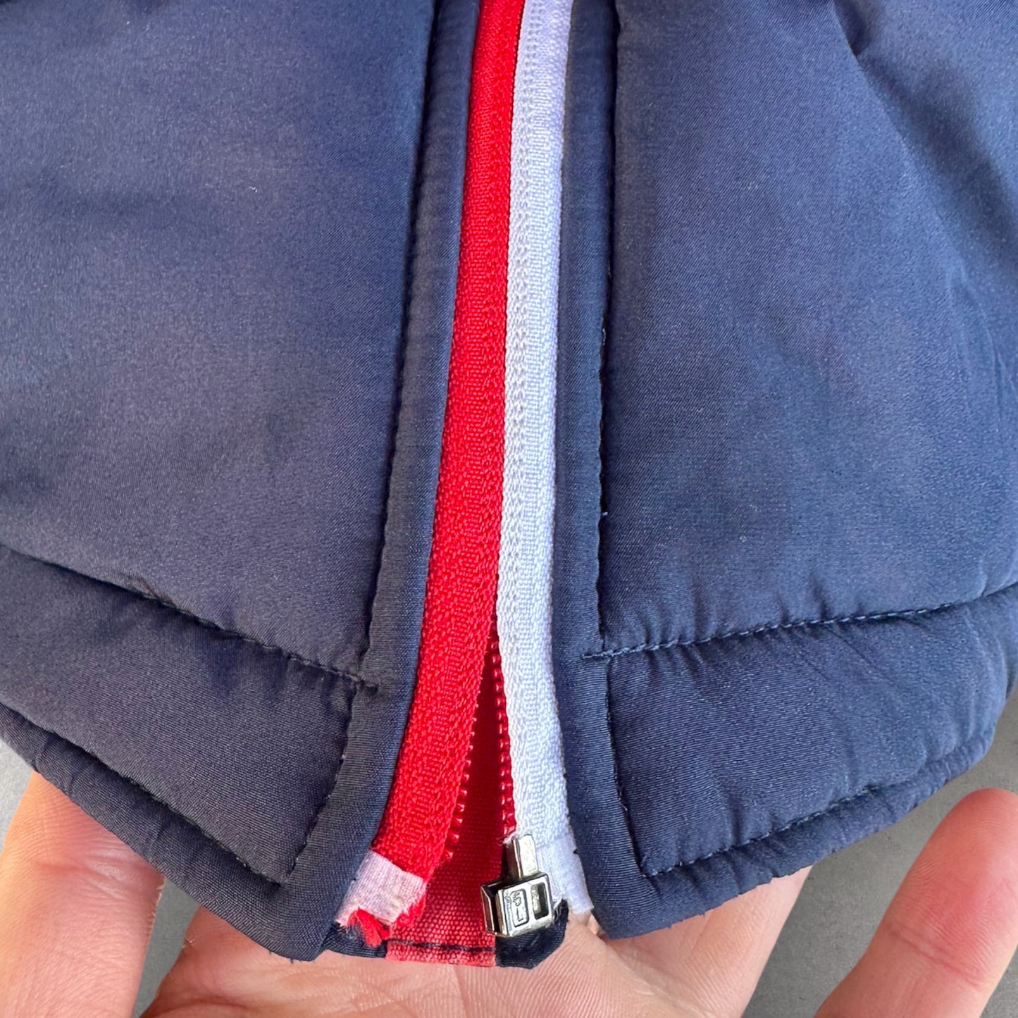 SYDNEY ROOSTERS ISC BLUE LONG BENCH PUFFER JACKET