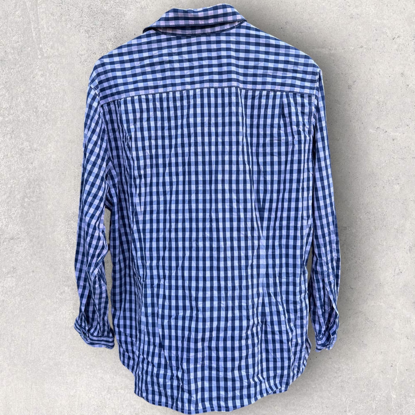 RM WILLIAMS STOCKYARD PINK AND BLUE LONG SLEEVE BUTTON UP LADIES SHIRT