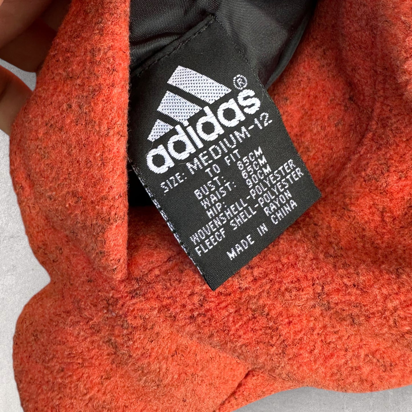 ADIDAS REVERSIBLE VINTAGE HOODED JACKET