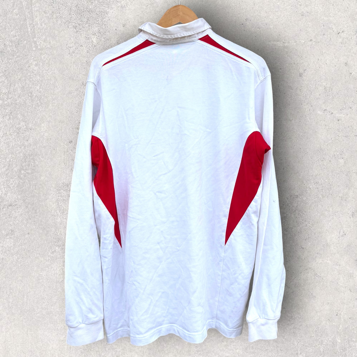 England 2003 Rugby World Cup Nike Vintage Long Sleeve Jersey