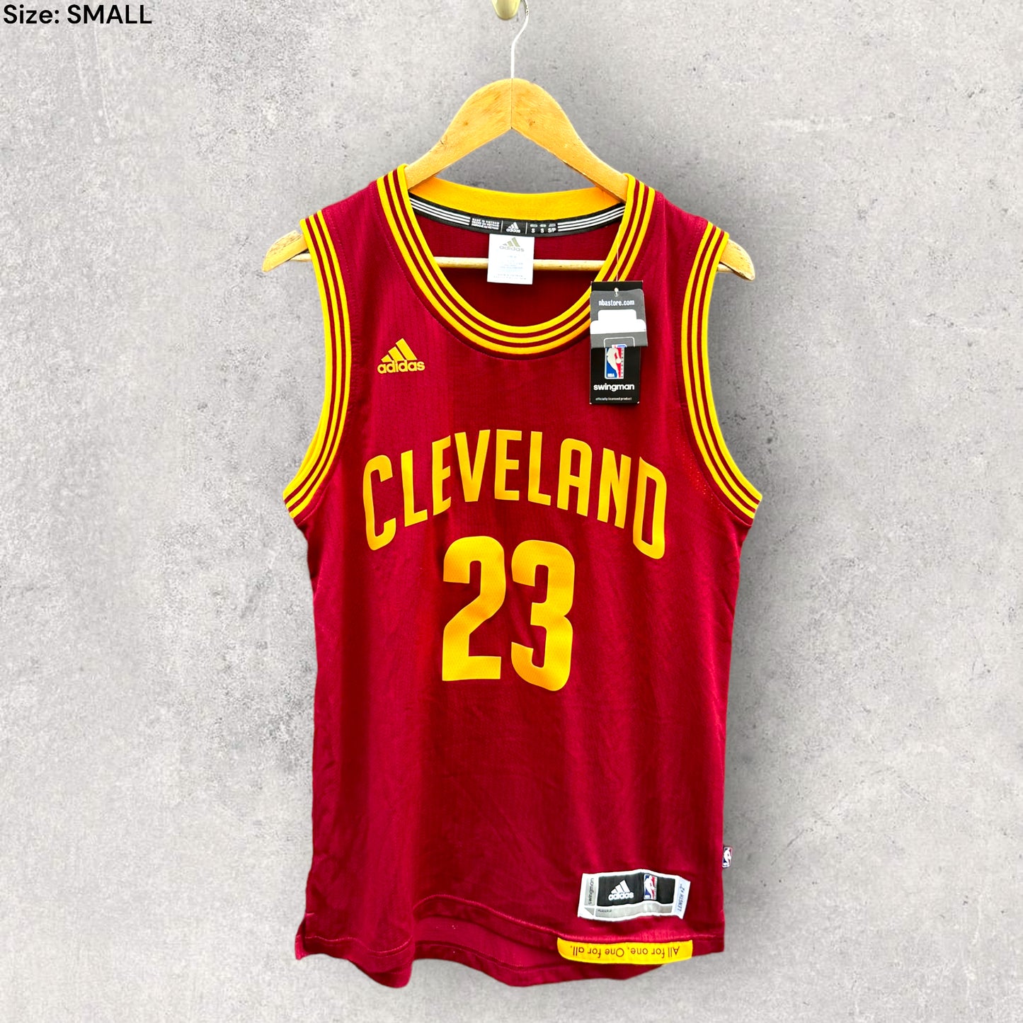 LEBRON JAMES CLEVELAND CAVALIERS 2016 ADIDAS JERSEY BRAND NEW WITH TAGS