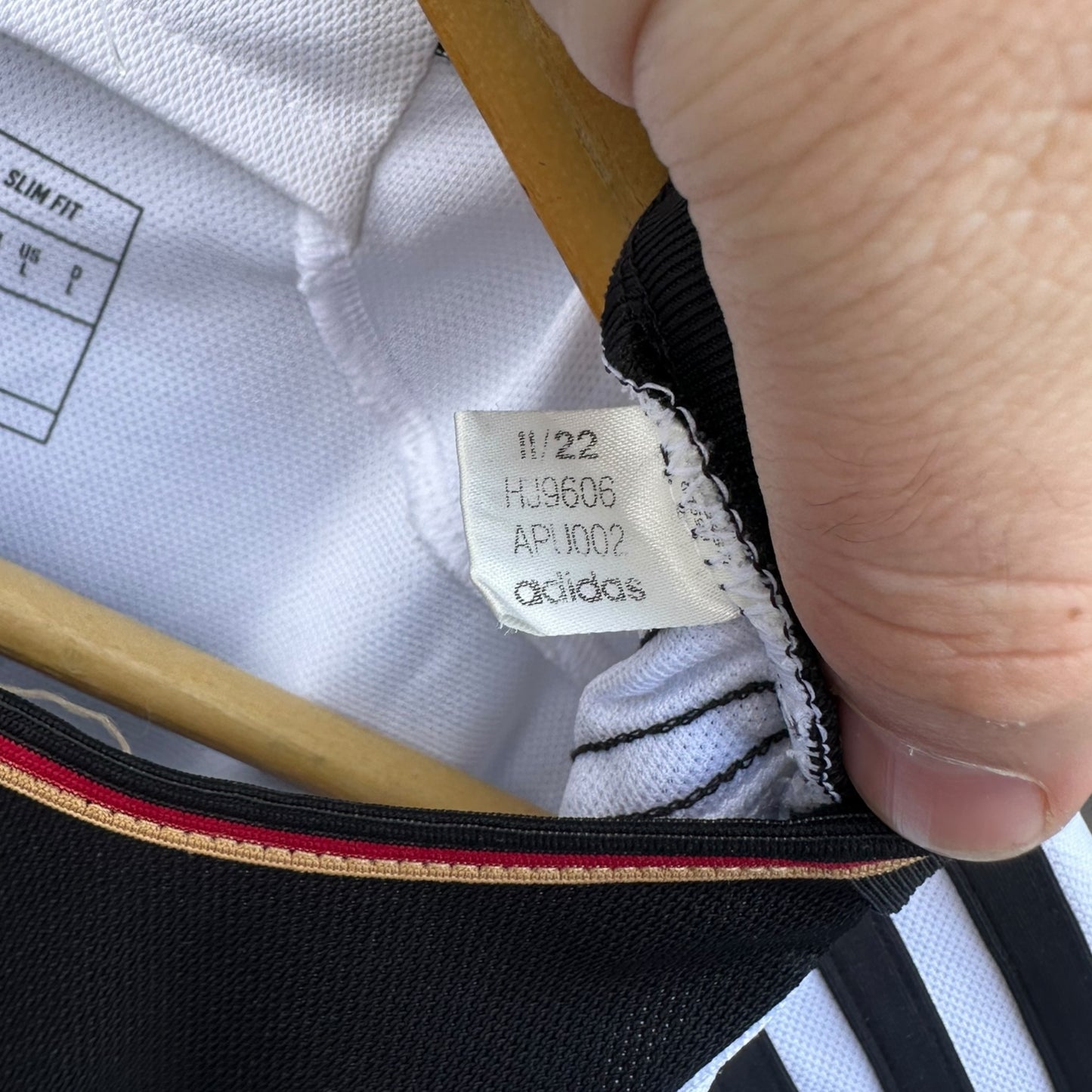 GERMANY 2022 ADIDAS WHITE FOOTBALL JERSEY