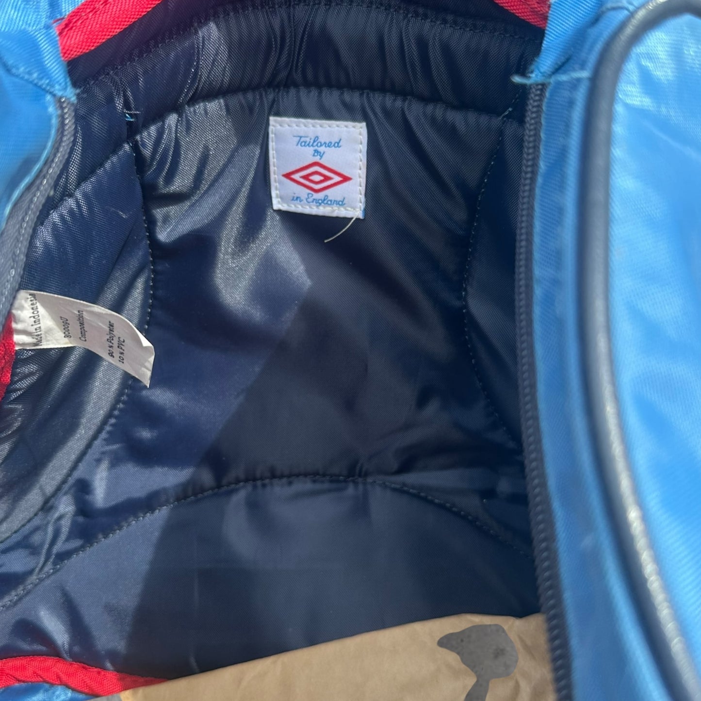 ENGLAND FOOTBALL UMBRO VINTAGE BACKPACK