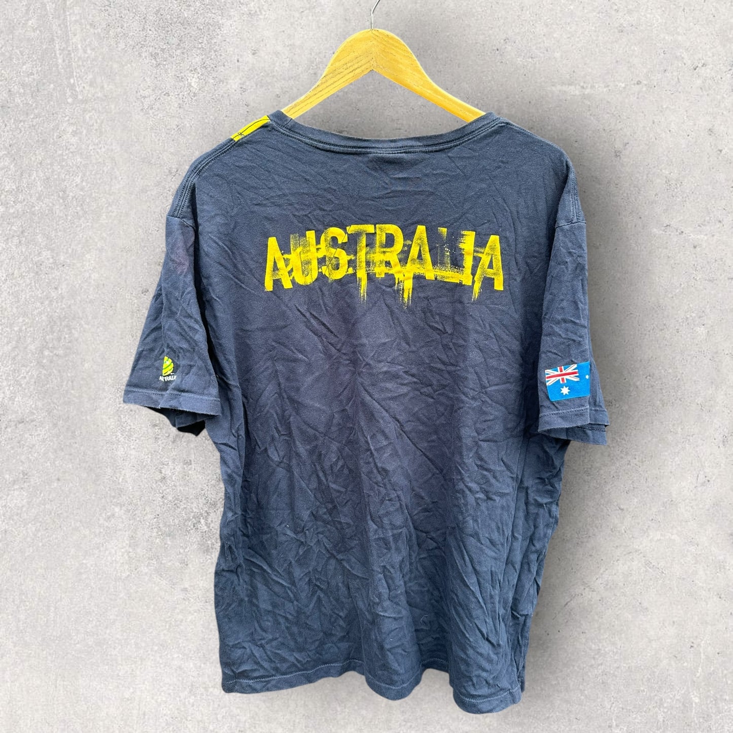 AUSTRALIA SOCCEROOS NIKE FIGHT TO THE END VINTAGE SHIRT
