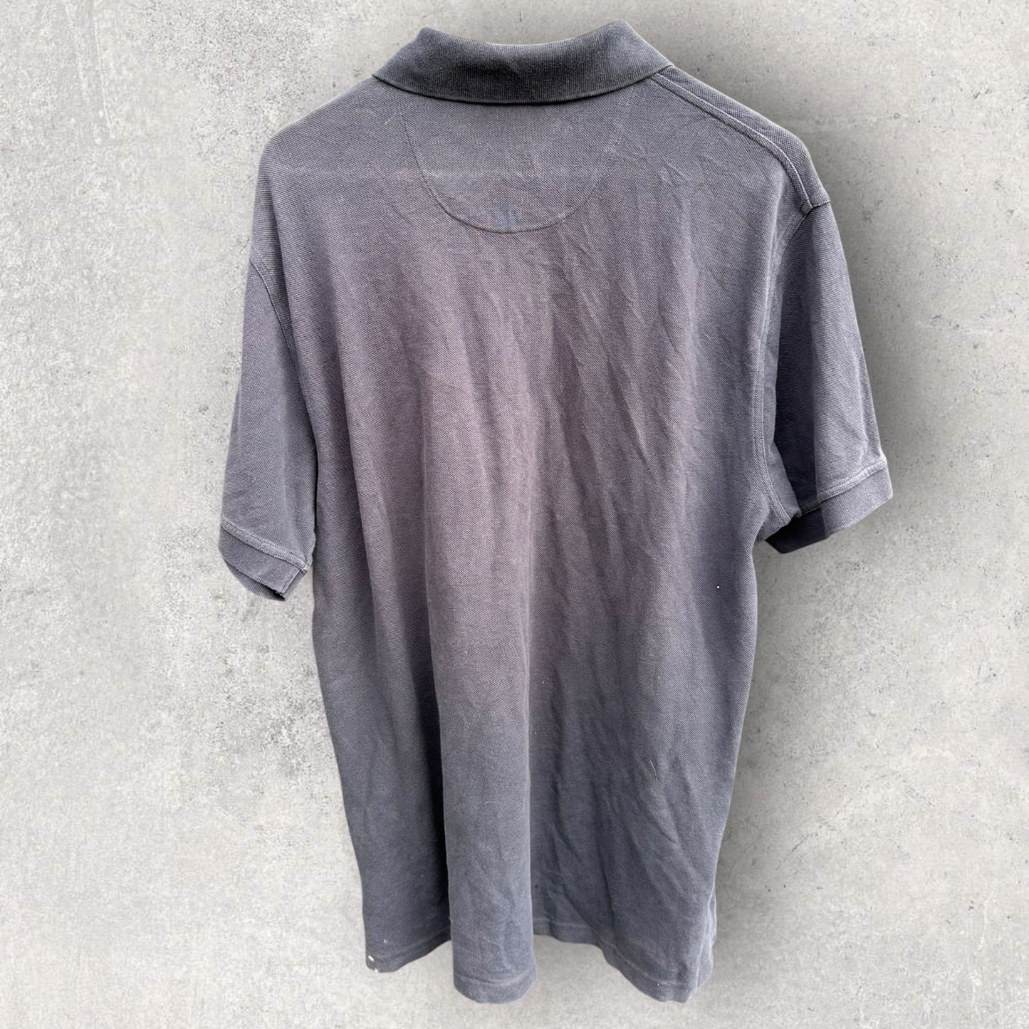 RM WILLIAMS VINTAGE NAVY BLUE POCKET POLO SHIRT