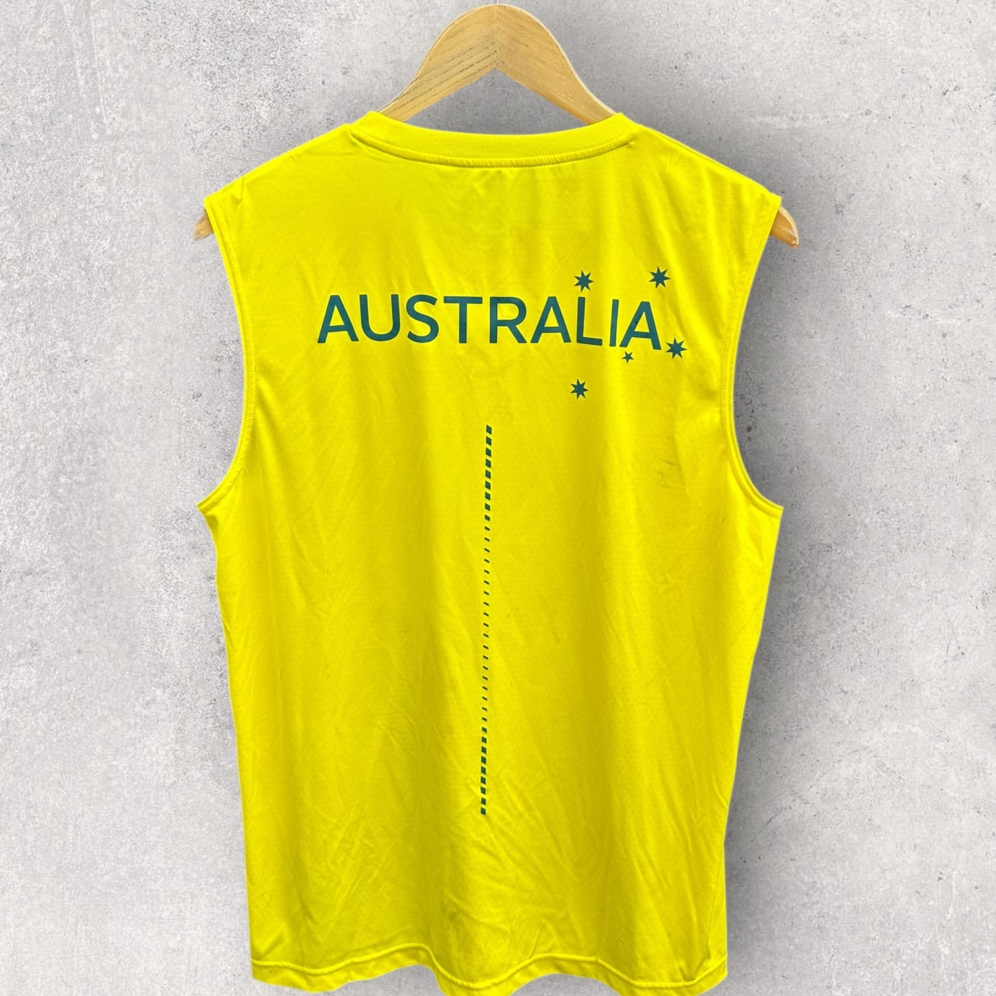 AUSTRALIAN OLYMPIC GAMES TOKYO ASICS TRAINING SINGLET