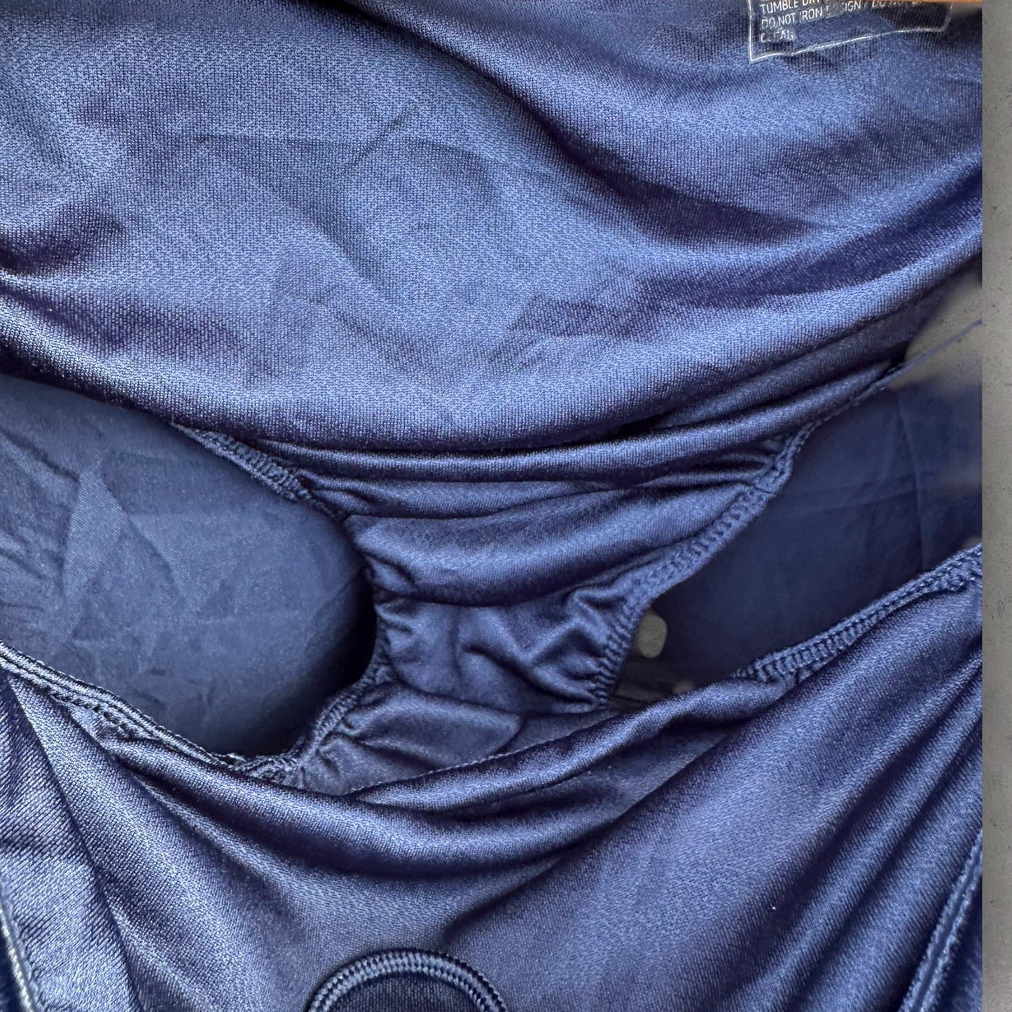 AUSTRALIAN SOCCEROOS NIKE PLAYER WORN BLUE FOOTBALL SHORTS