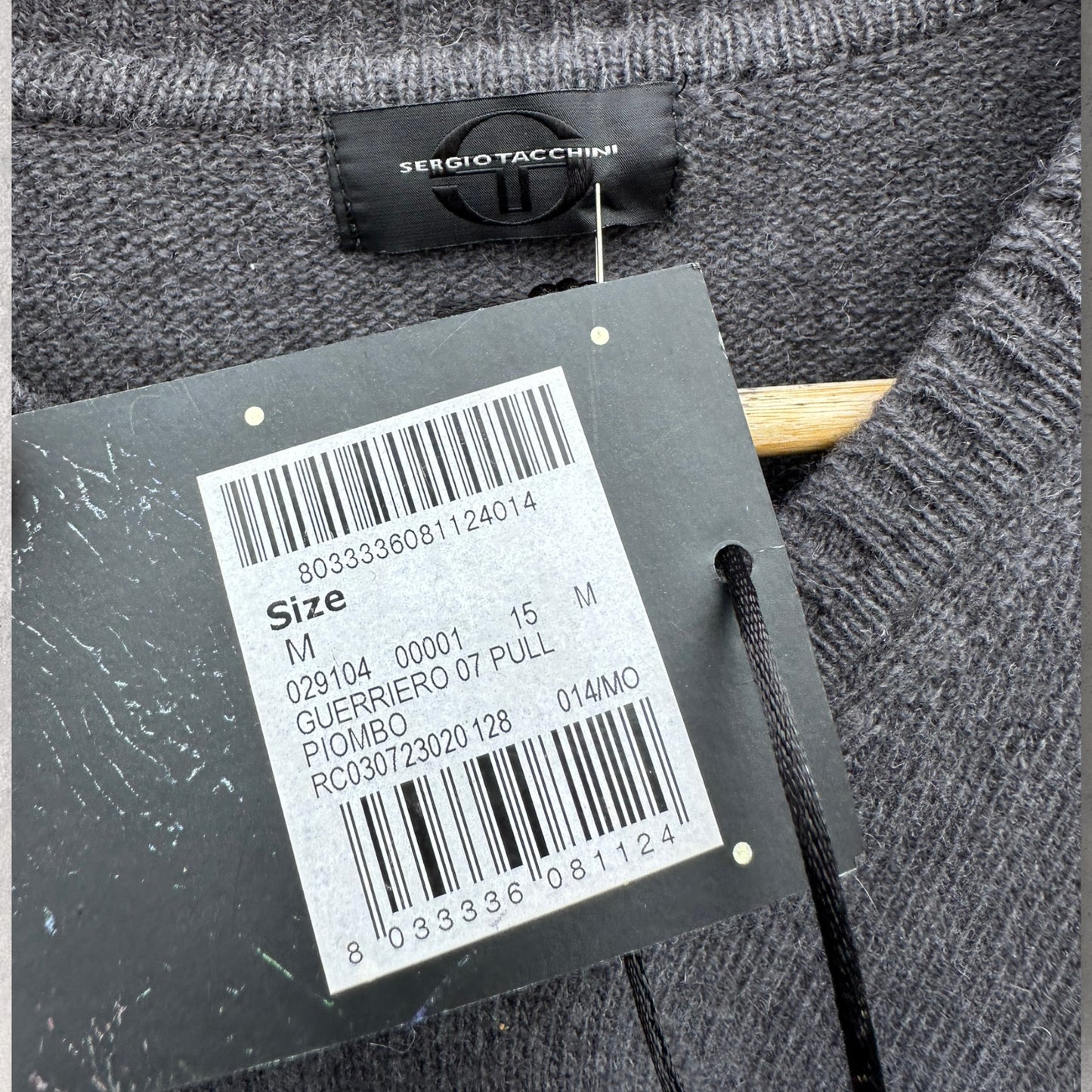 SERGIO TACCHINI PULLOVER JUMPER NEW WITH TAGS
