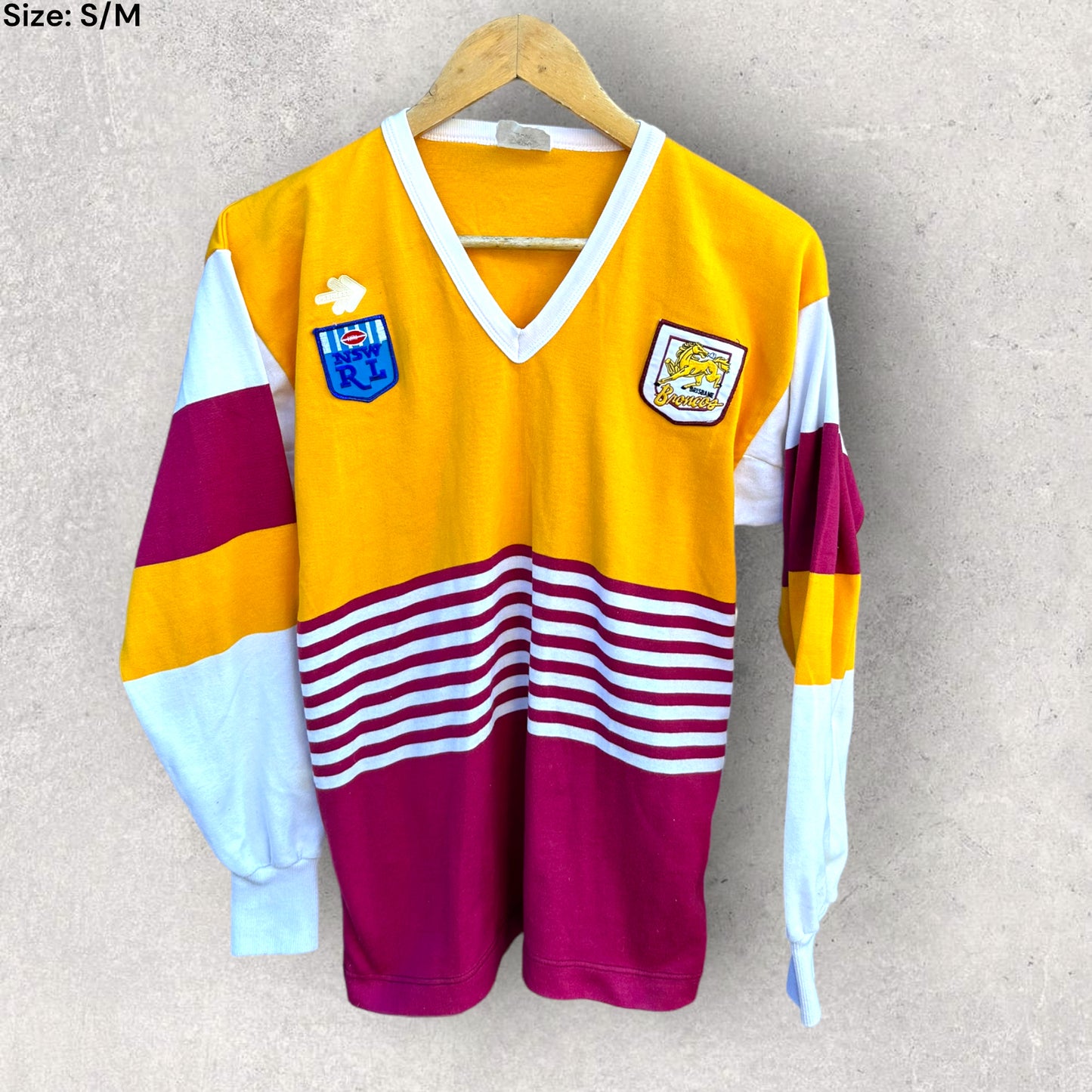 BRISBANE BRONCOS VINTAGE NSWRL JERSEY