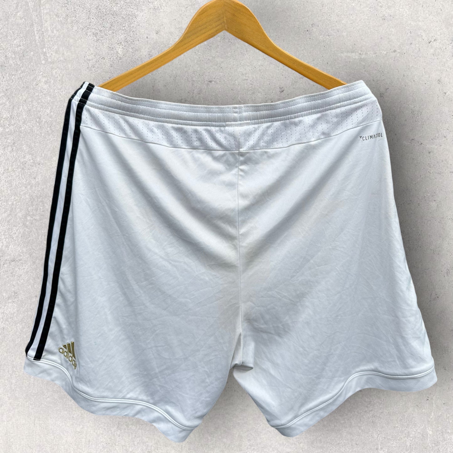 JUVENTUS 2017 WHITE ADIDAS TRAINING SHORTS