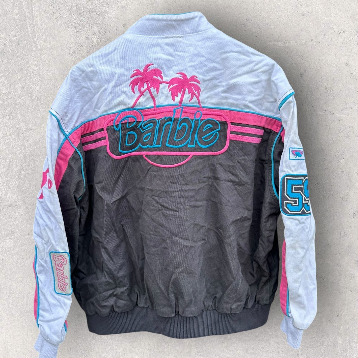 BARBIE BIKERS STYLE OVERSIZED JACKET