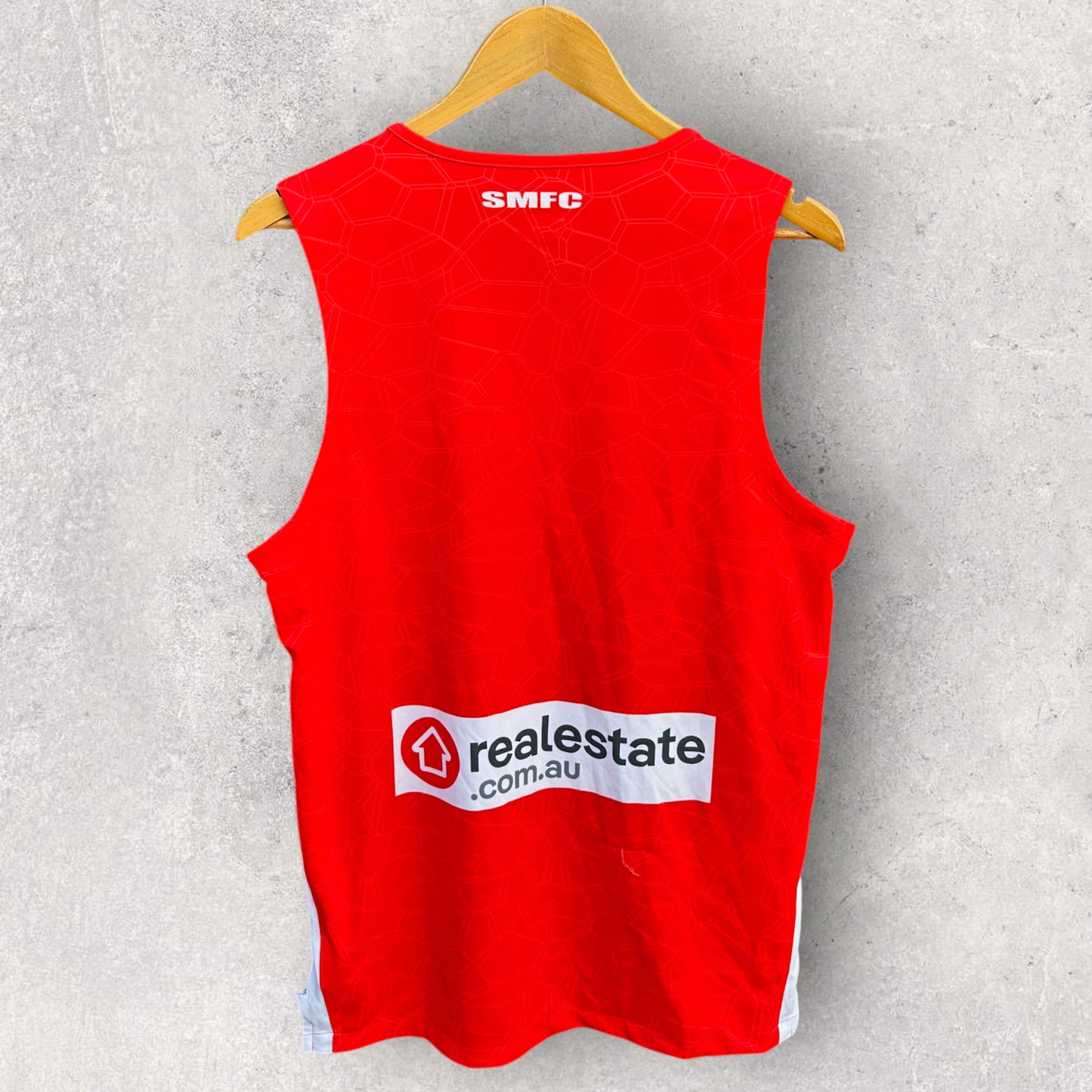 SYDNEY SWANS NIKE PLAYER ISSUED TRAINING SINGLET