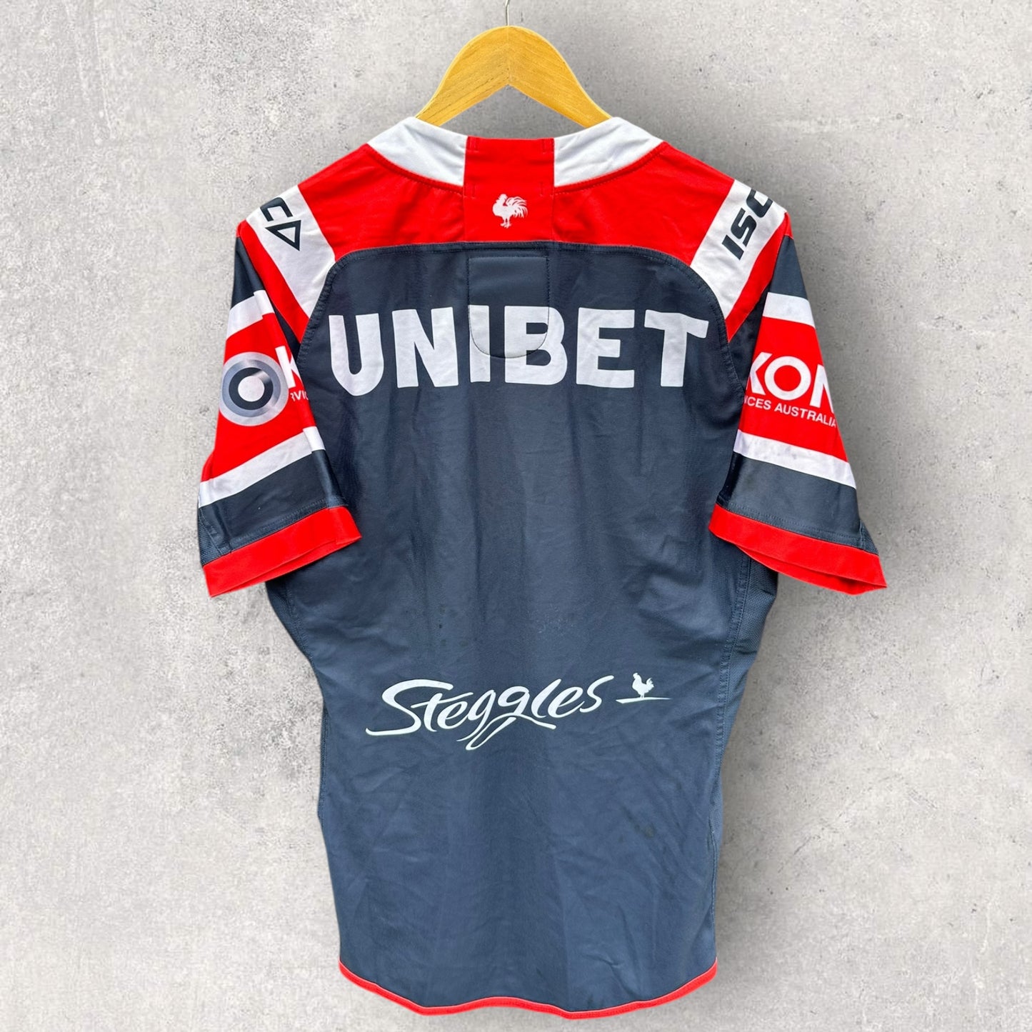 SYDNEY ROOSTERS WORLD CLUB CHALLENGE 2019 PLAYER ISSUED SPARE JERSEY
