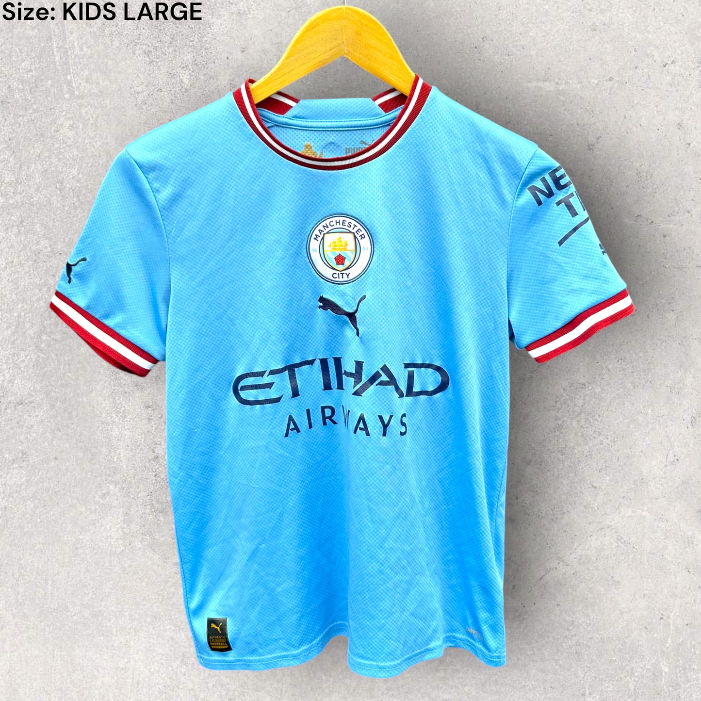 ERLING HAALAND MANCHESTER CITY 2022-2023 HOME JERSEY