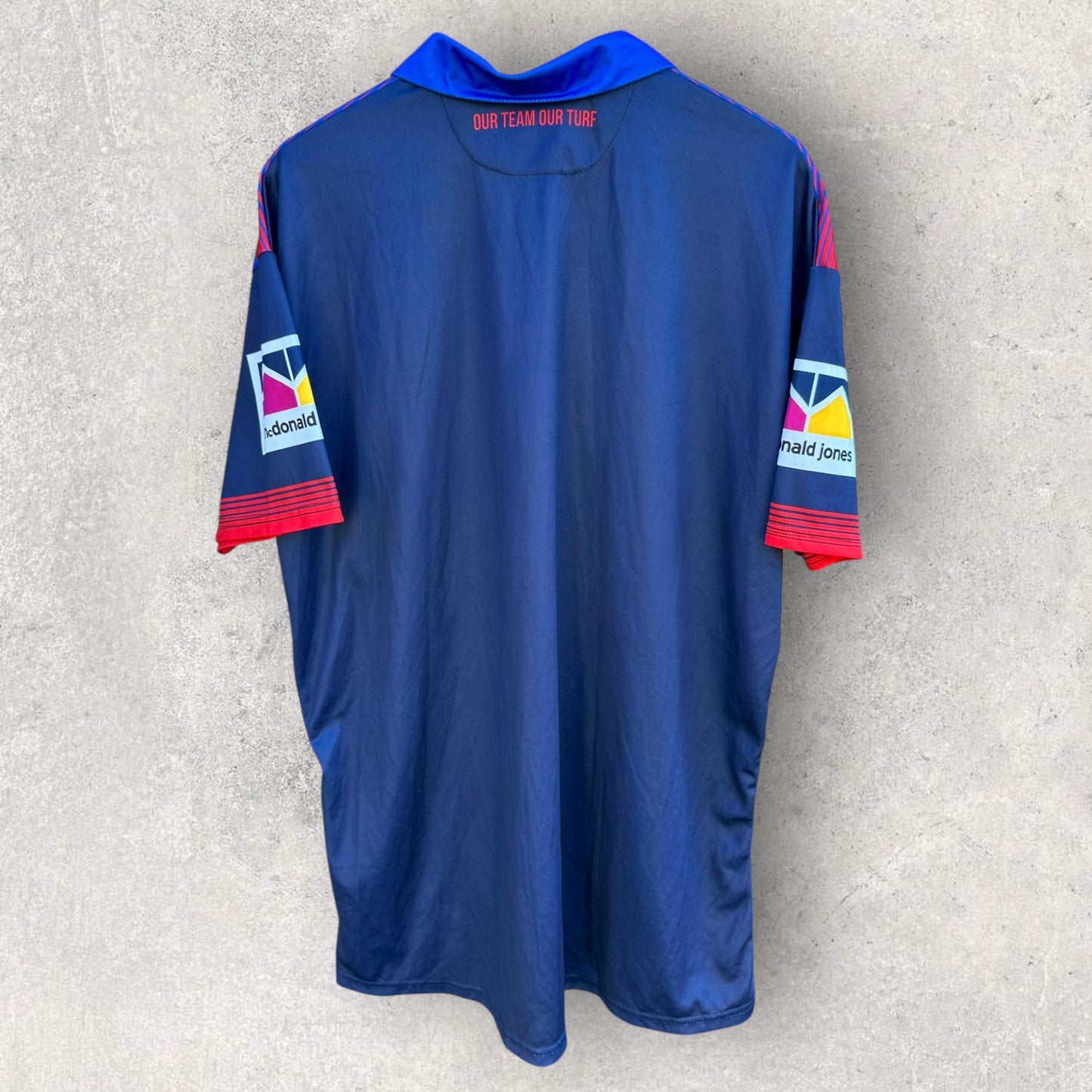 NEWCASTLE KNIGHTS NRL MEDIA POLO SHIRT
