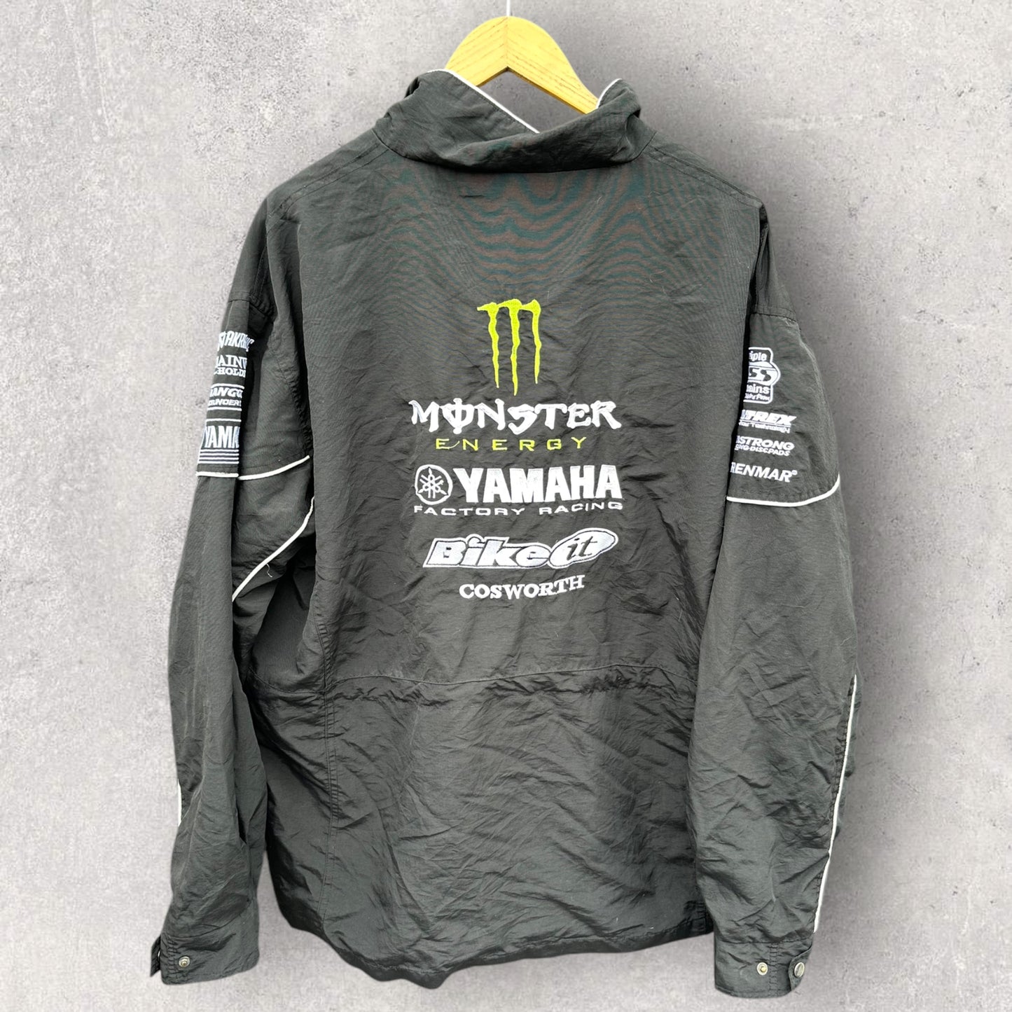 MONSTER ENERGY X YAMAHA RACING BLACK JACKET