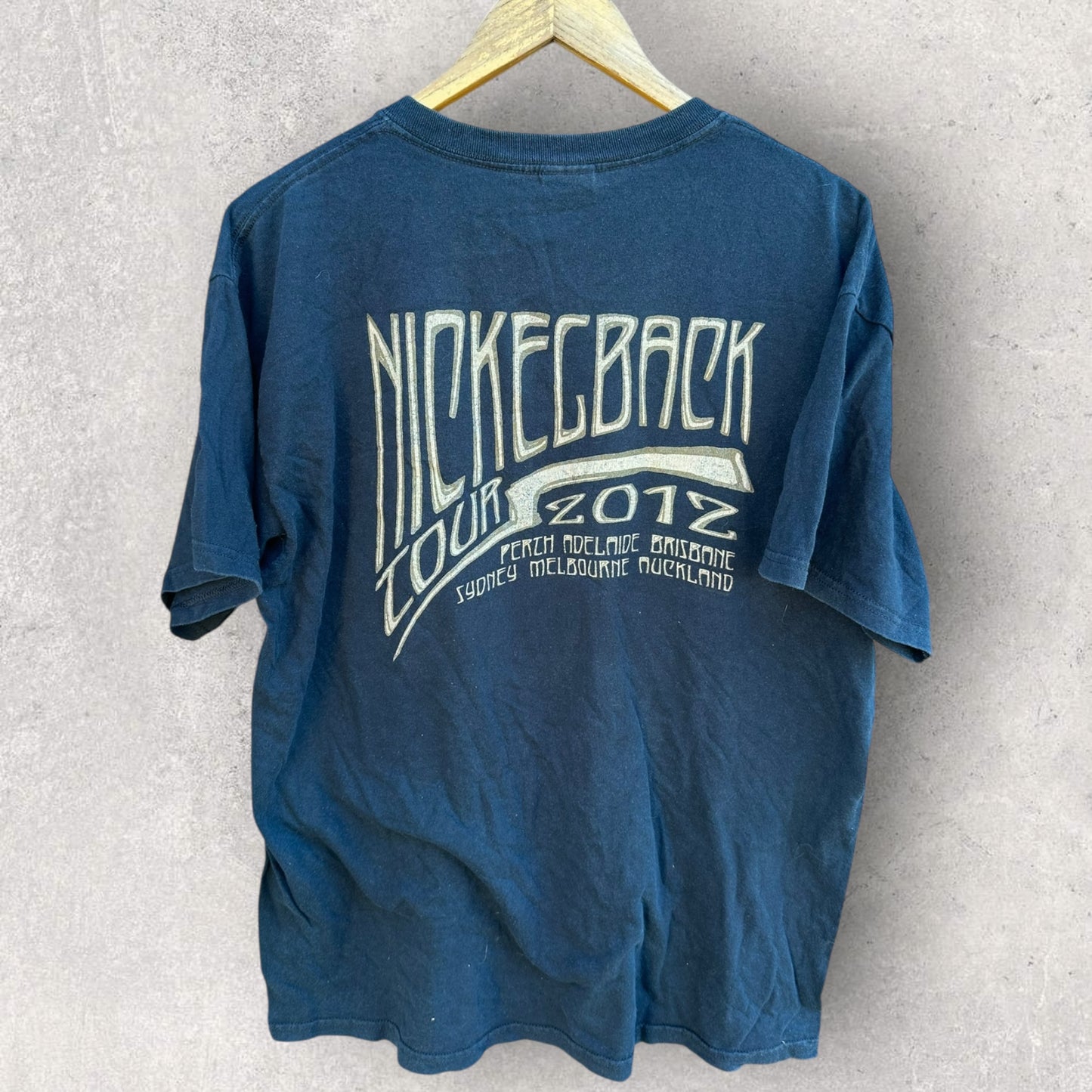 Nickleback 2012 Here and Now Gildan Tour Band T-Shirt