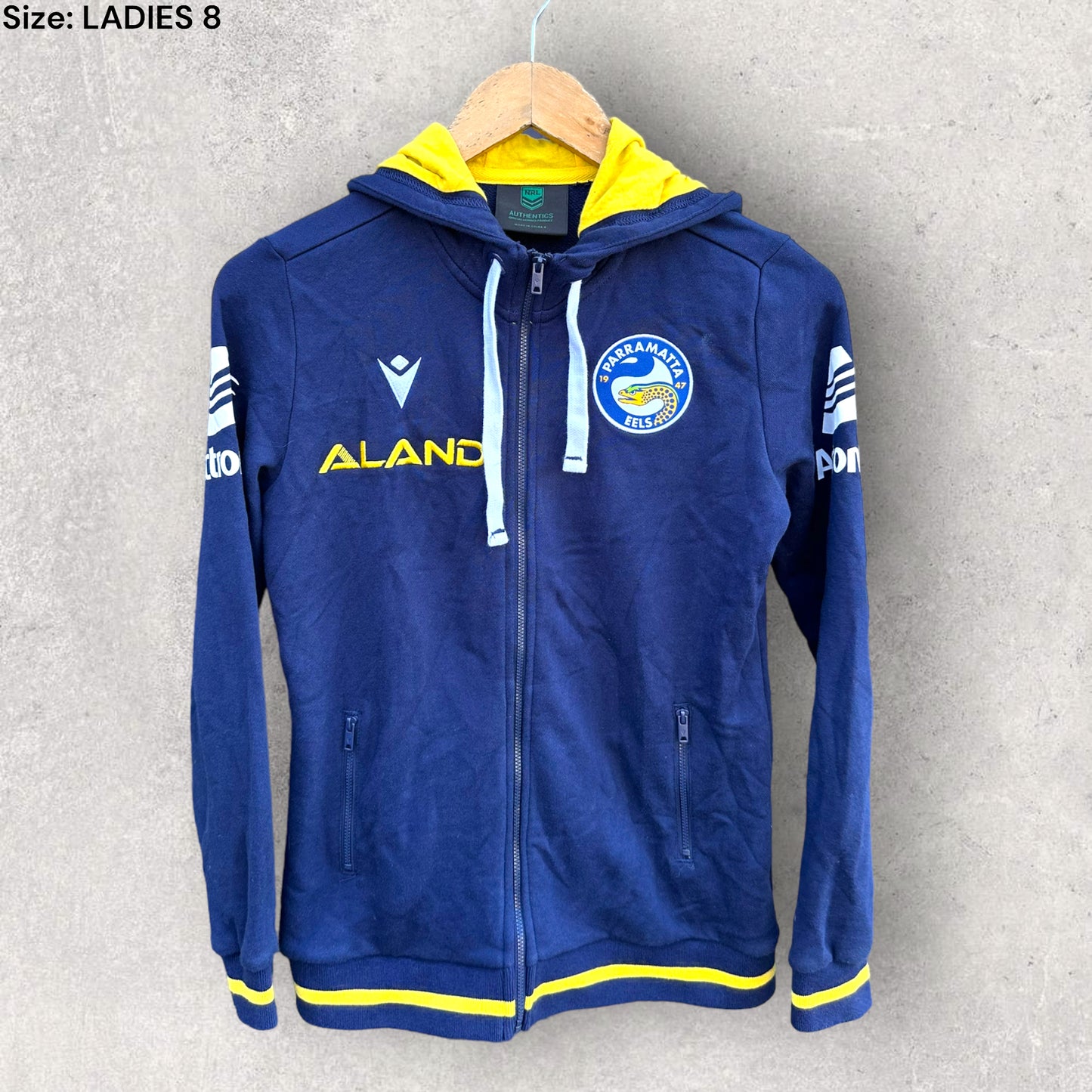 PARRAMATTA EELS LADIES HOODED JUMPER
