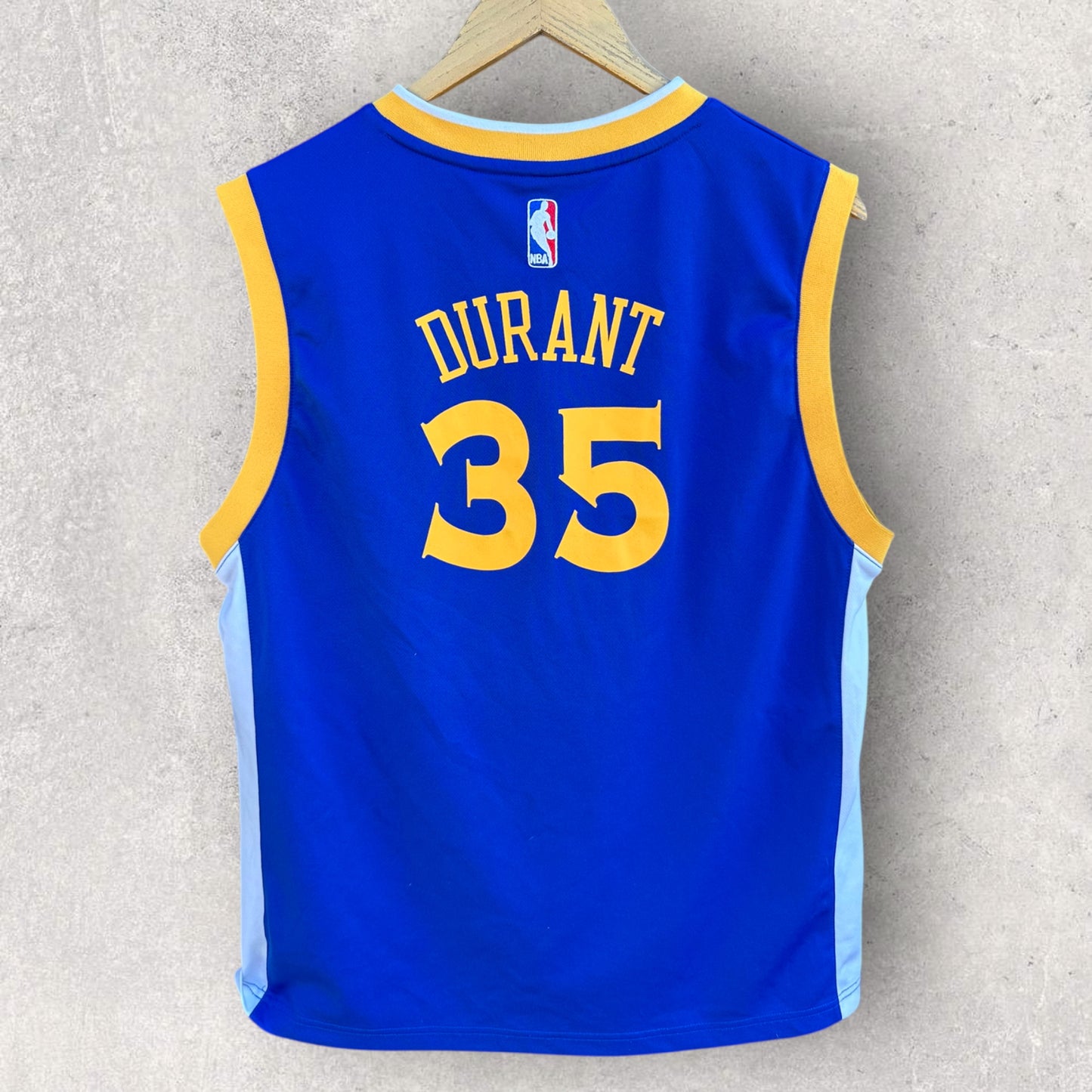 KEVIN DURANT GOLDEN STATE WARRIORS ADIDAS KIDS NBA JERSEY