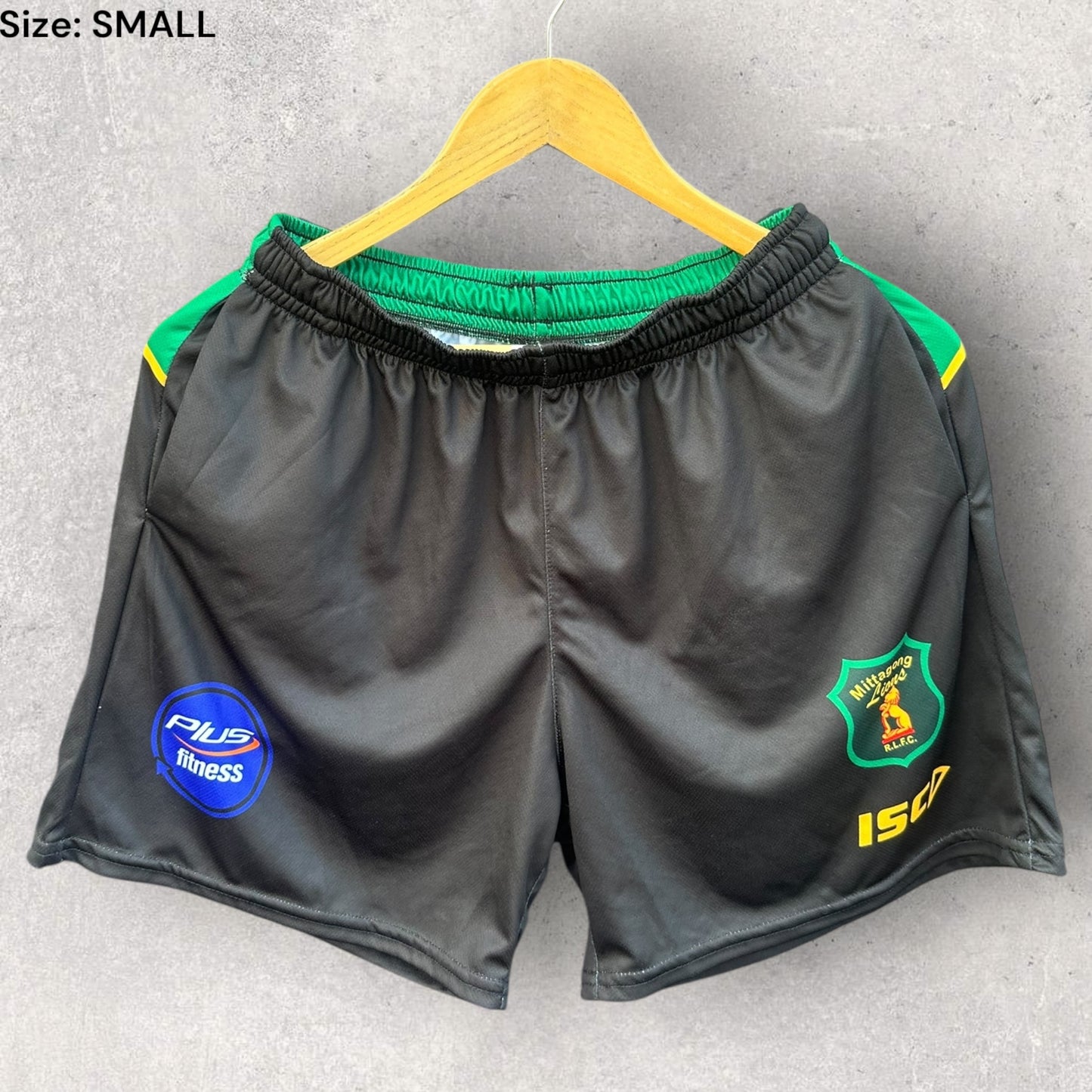 MITTAGONG LIONS ISC RUGBY LEAGUE TRAINING SHORTS