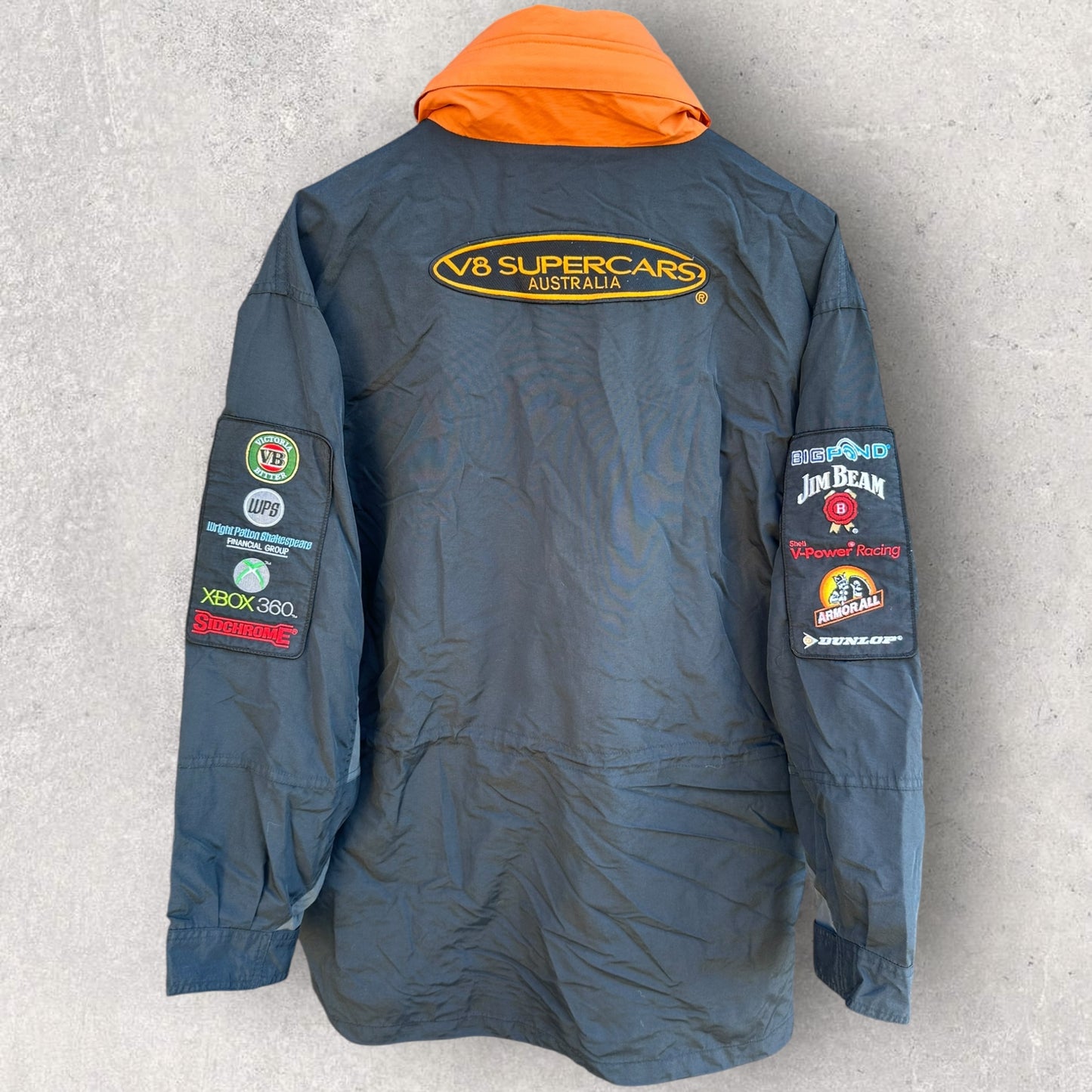 V8 Supercars Vintage Motorsport Full Zip Inner Fleece Jacket