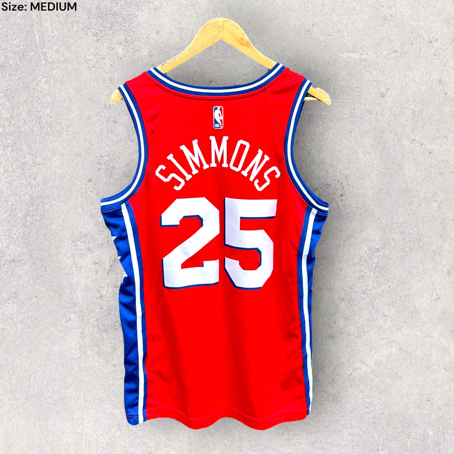BEN SIMMONS PHILADELPHIA 76ERS JERSEY