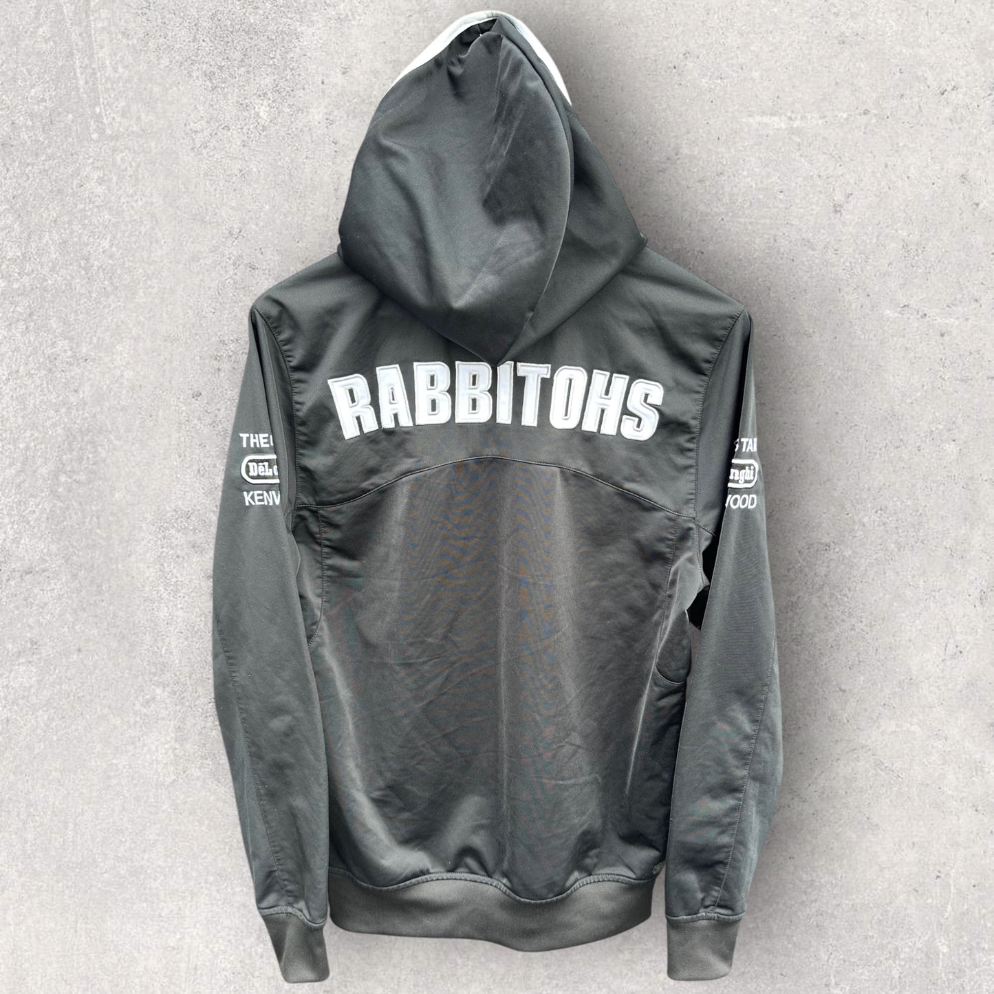 SOUTH SYDNEY RABBITOHS ISC BLACK HOODED JACKET