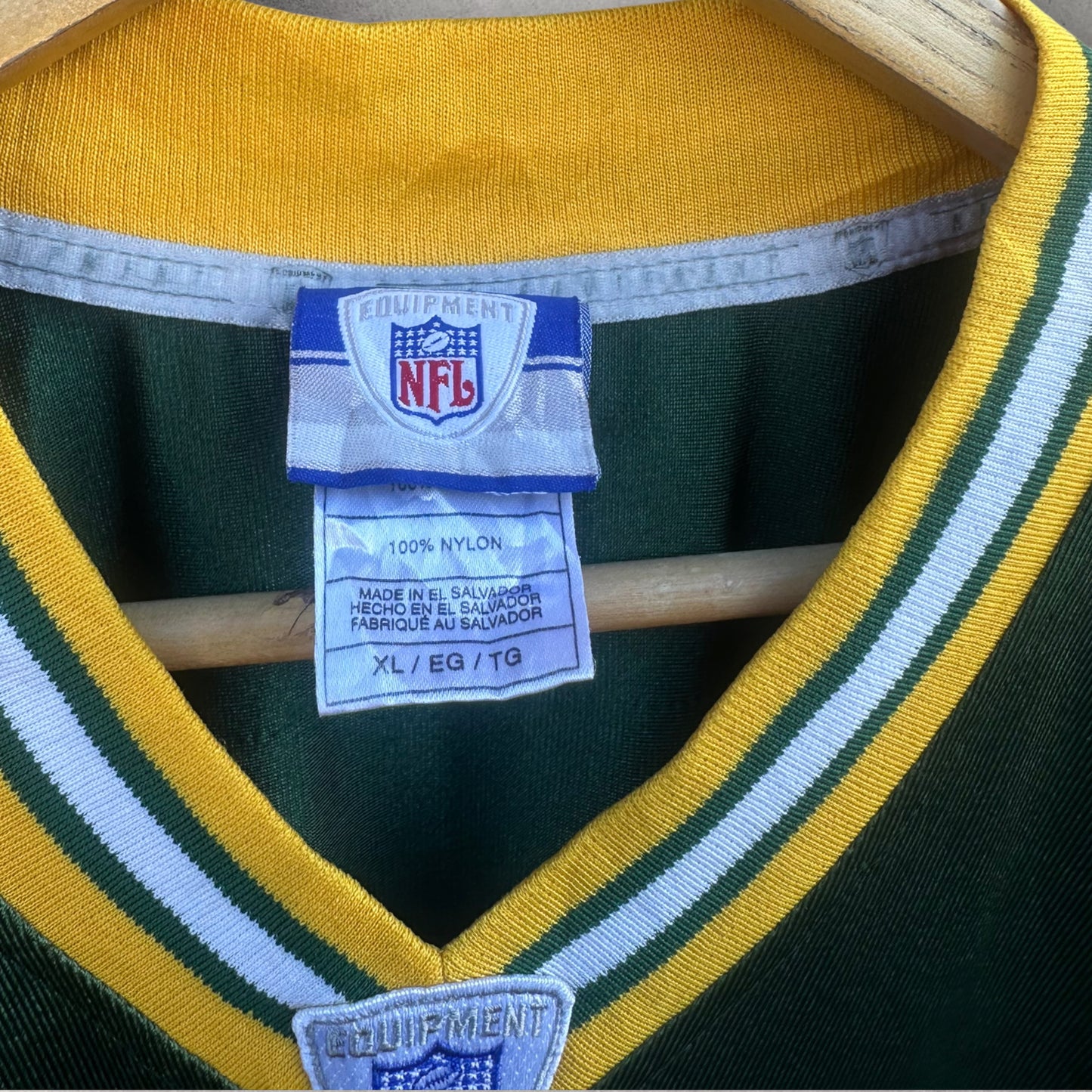 GREEN BAY PACKERS REEBOK VINTAGE NFL JERSEY