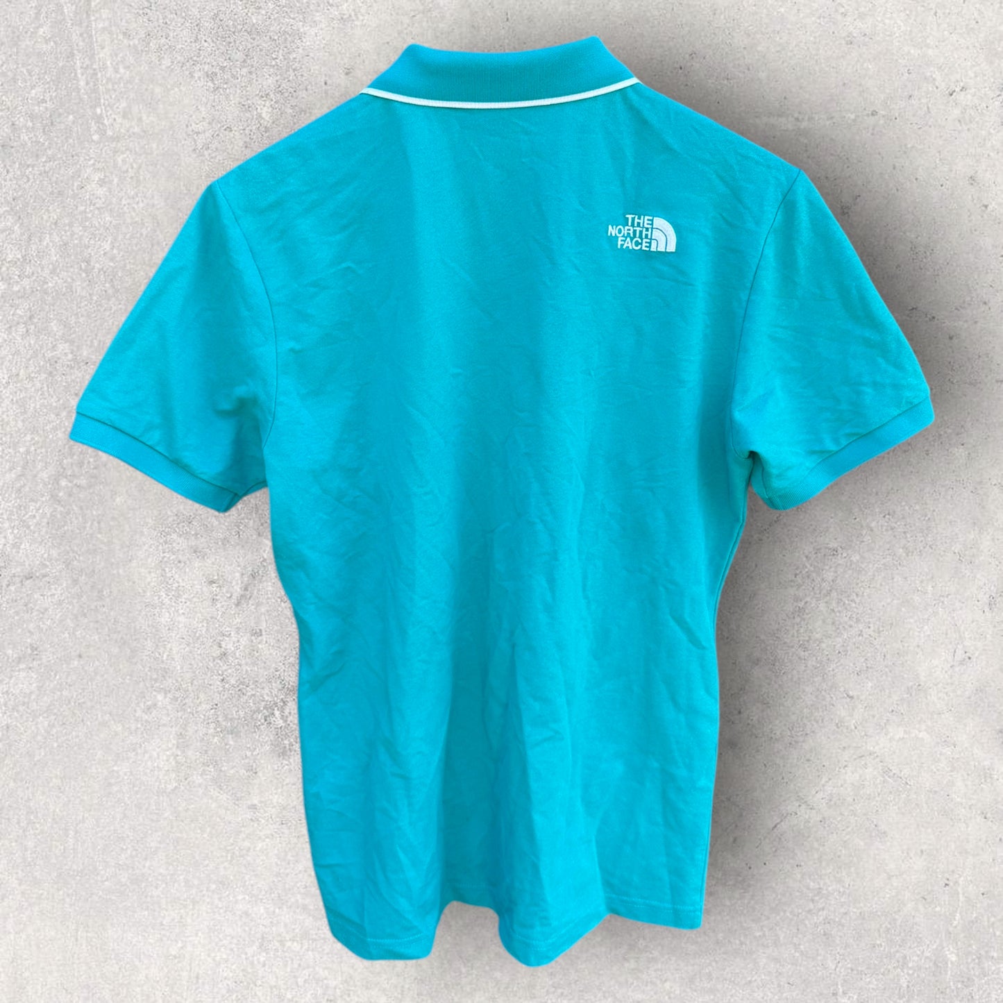 THE NORTH FACE TURQUOISE POLO SHIRT