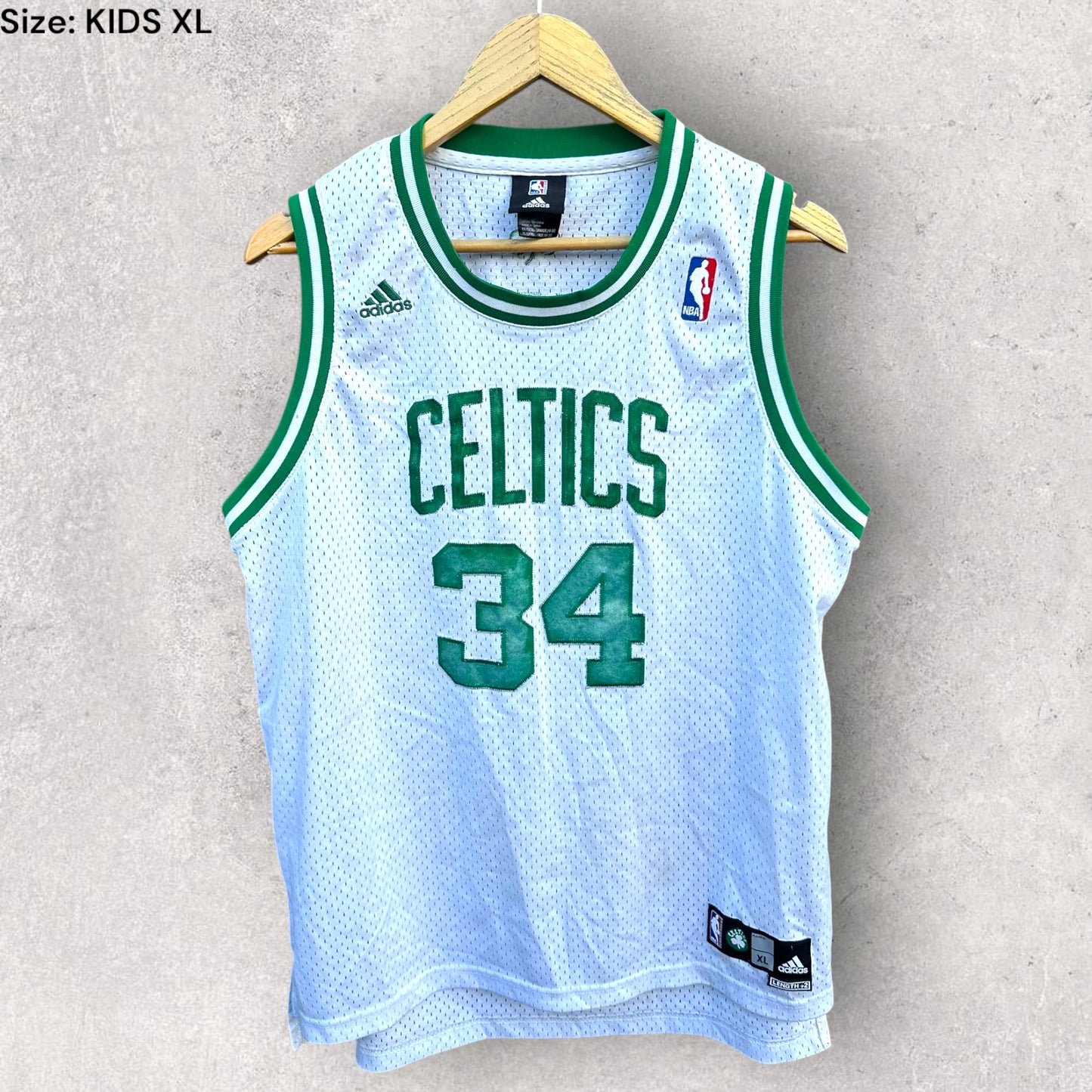 PAUL PIERCE BOSTON CELTICS KIDS VINTAGE JERSEY