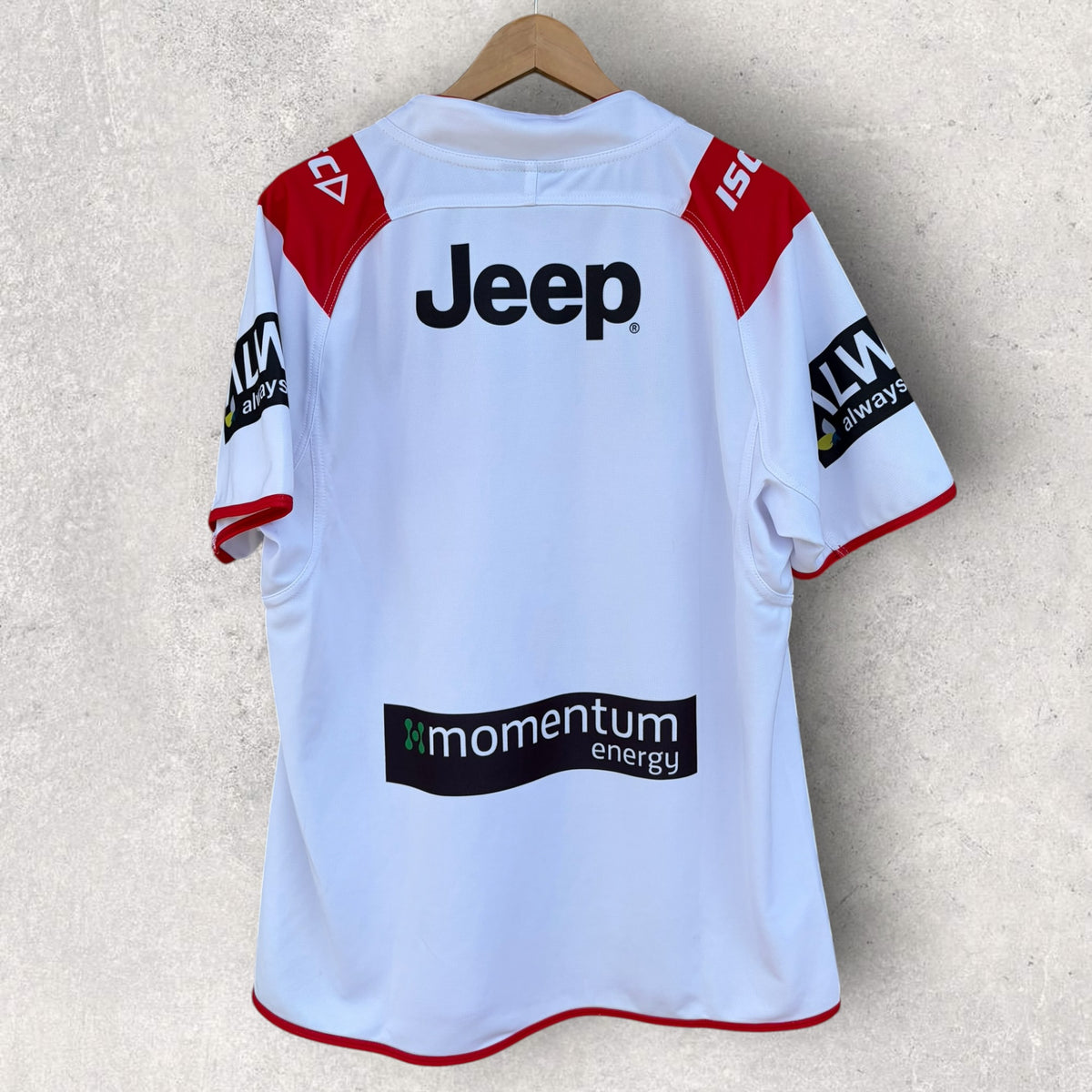 St George Illawarra Dragons 2014 ISC Home Jersey Brand New
