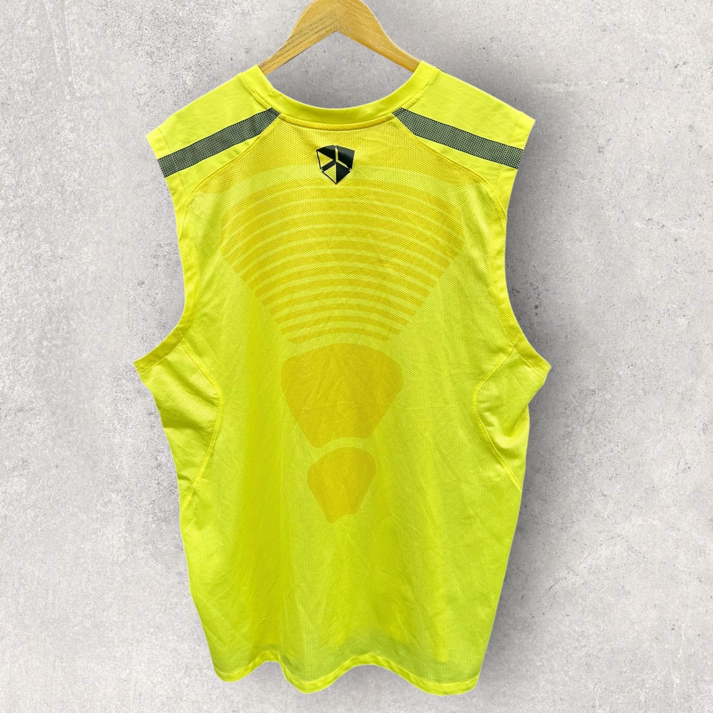 MANCHESTER UNITED NIKE DRI-FIT YELLOW TANK SINGLET