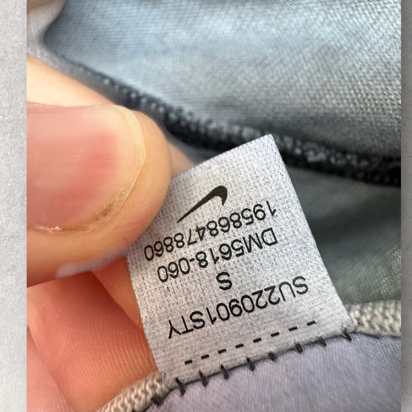 NIKE GREY RUNNING LONG PANTS