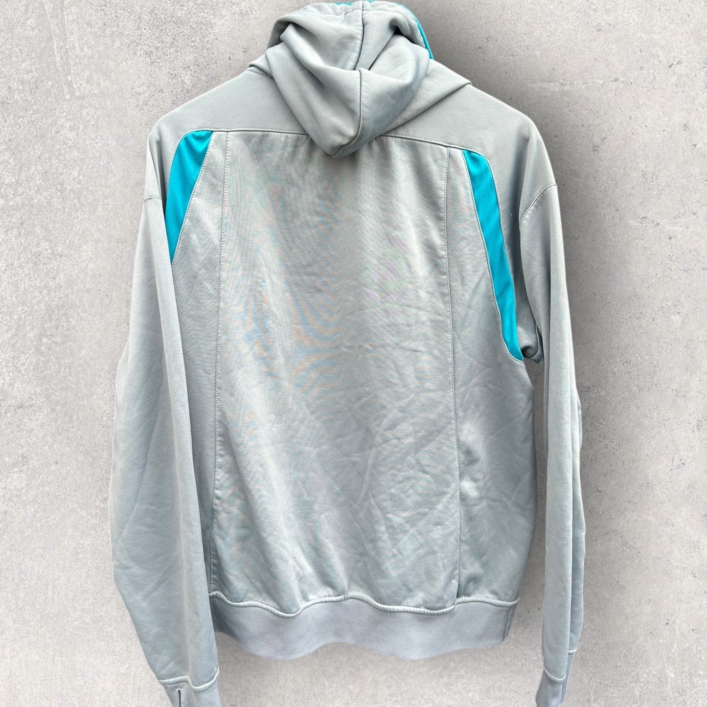 BRISBANE HEAT BBL GREY PULLOVER HOODED CRICKET JUMPER