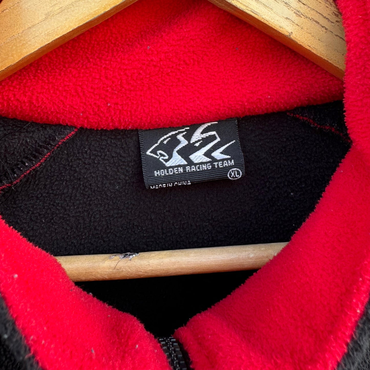 HOLDEN HSV BLACK FLEECE QUARTER ZIP JUMPER