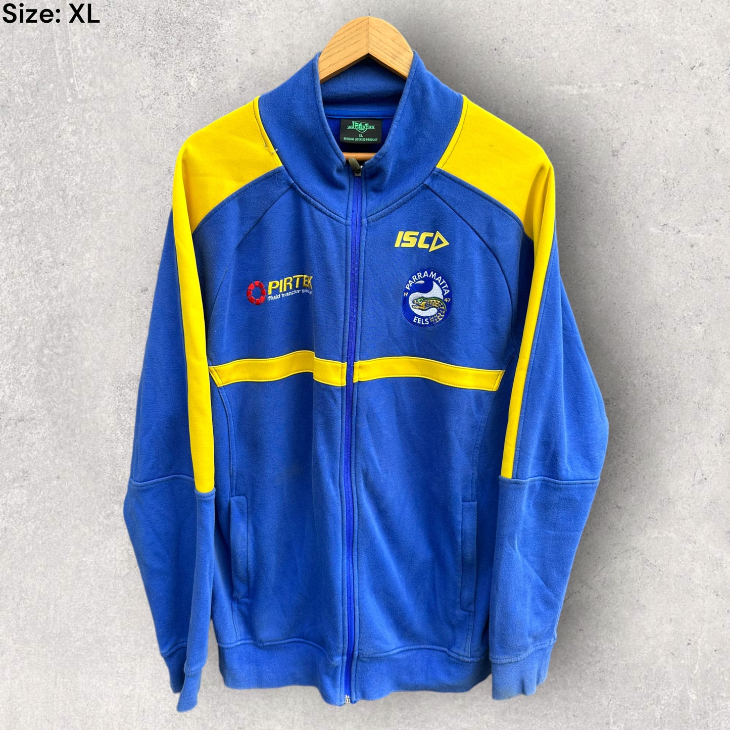 PARRAMATTA EELS FULL ZIP ISC JACKET