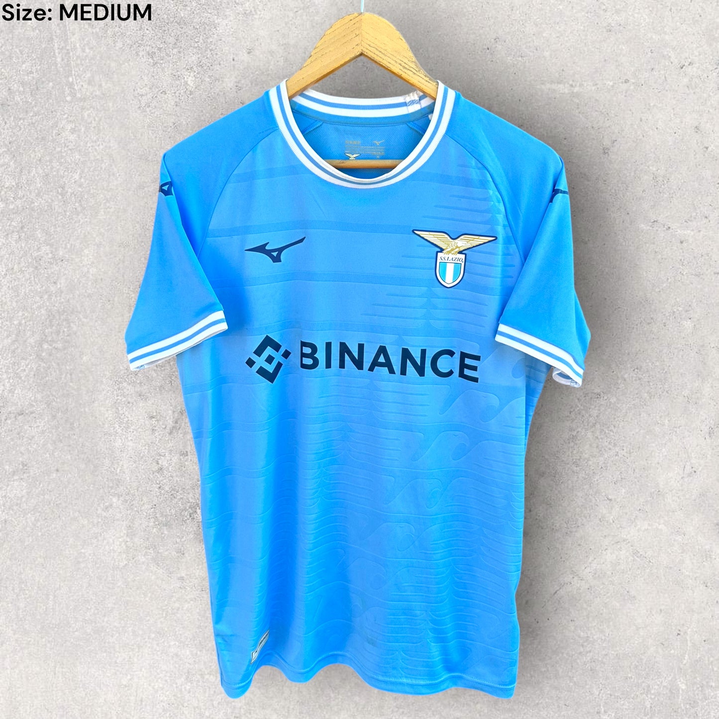 LAZIO 2022-2023 MIZUNO HOME FOOTBALL JERSEY