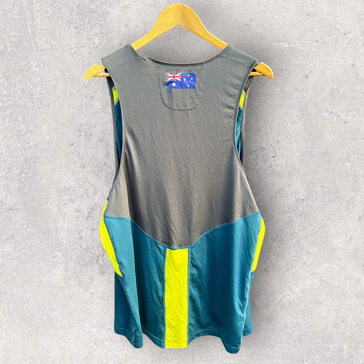 AUSTRALIAN CRICKET ASICS TRAINING SINGLET