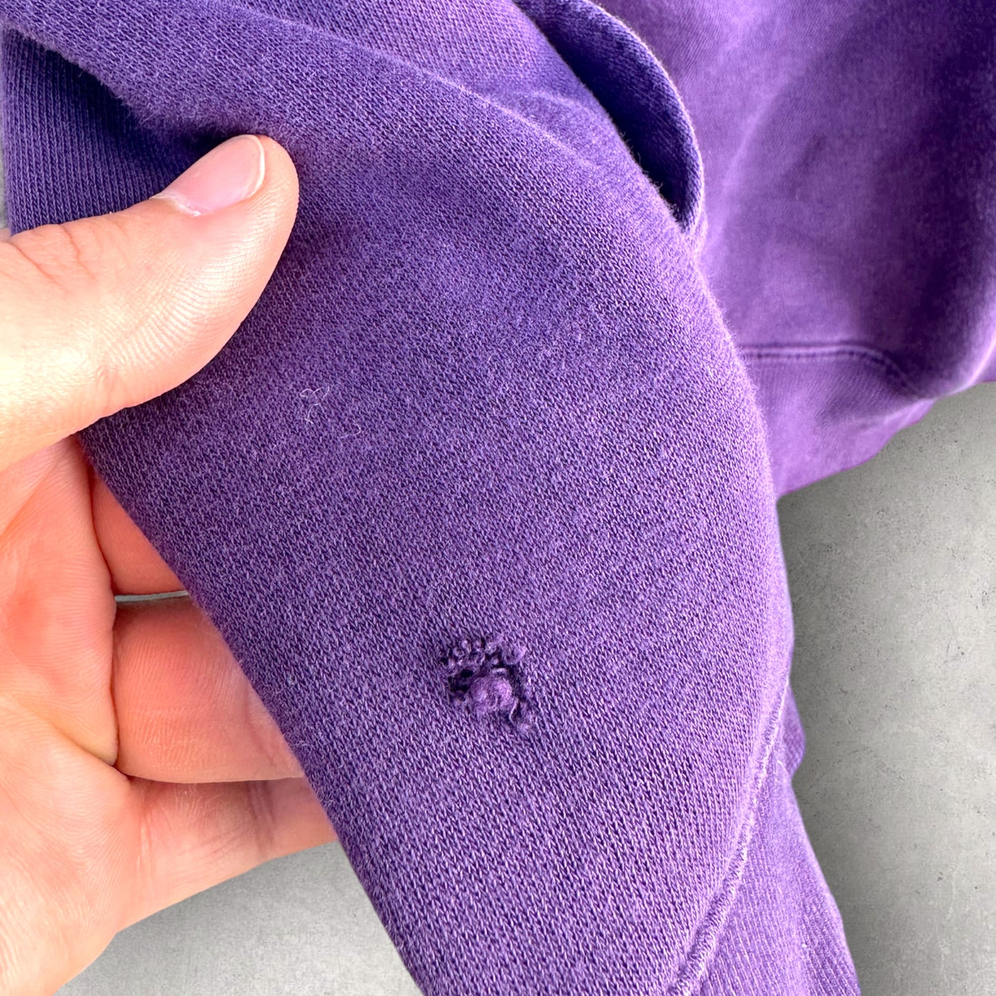 CONVERSE ALL STAR PURPLE HOODED JUMPER