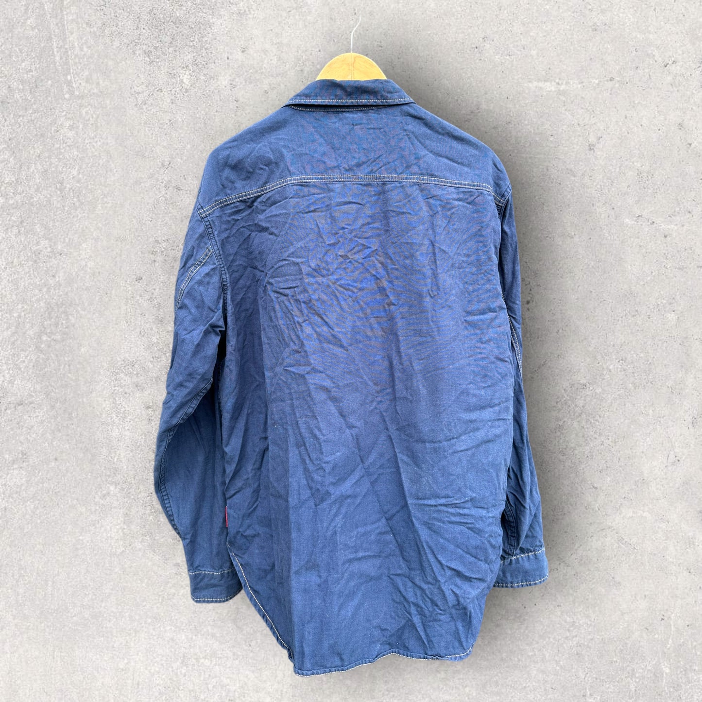 RM WILLIAMS BLUE LONGHORN LONG SLEEVE TOP