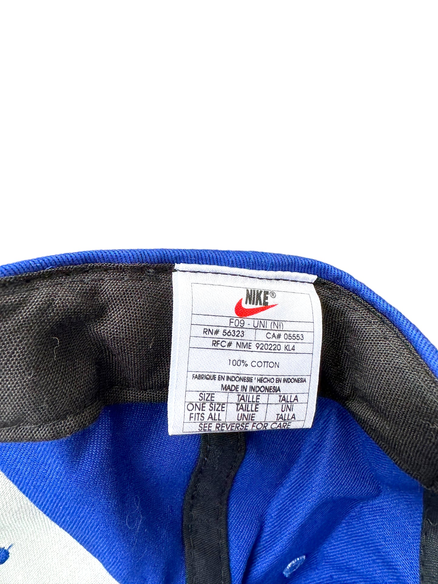 NIKE VINTAGE BLUE ADJUSTABLE HAT