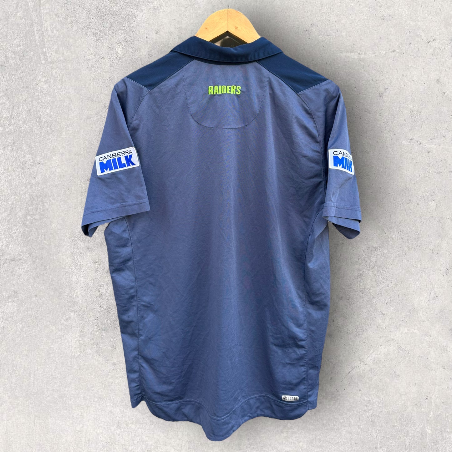 XAVIER SAVAGE CANBERRA RAIDERS MEDIA POLO SHIRT