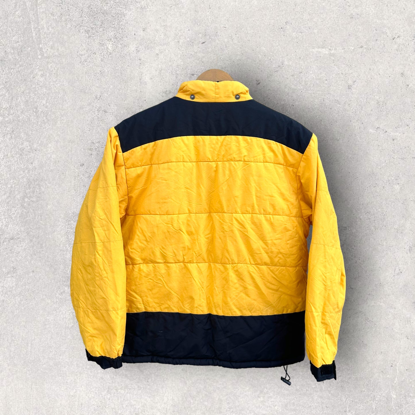 TIMBERLAND YELLOW PUFFER JACKET