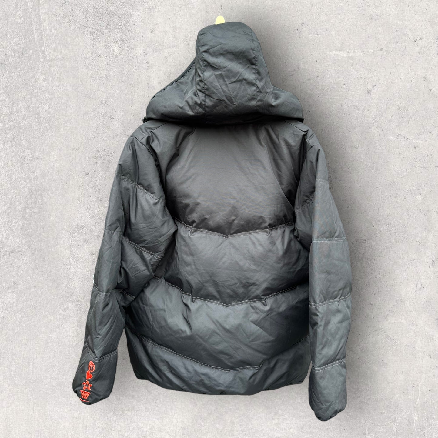 NIKE REVERSE BLACK PUFFER JACKET