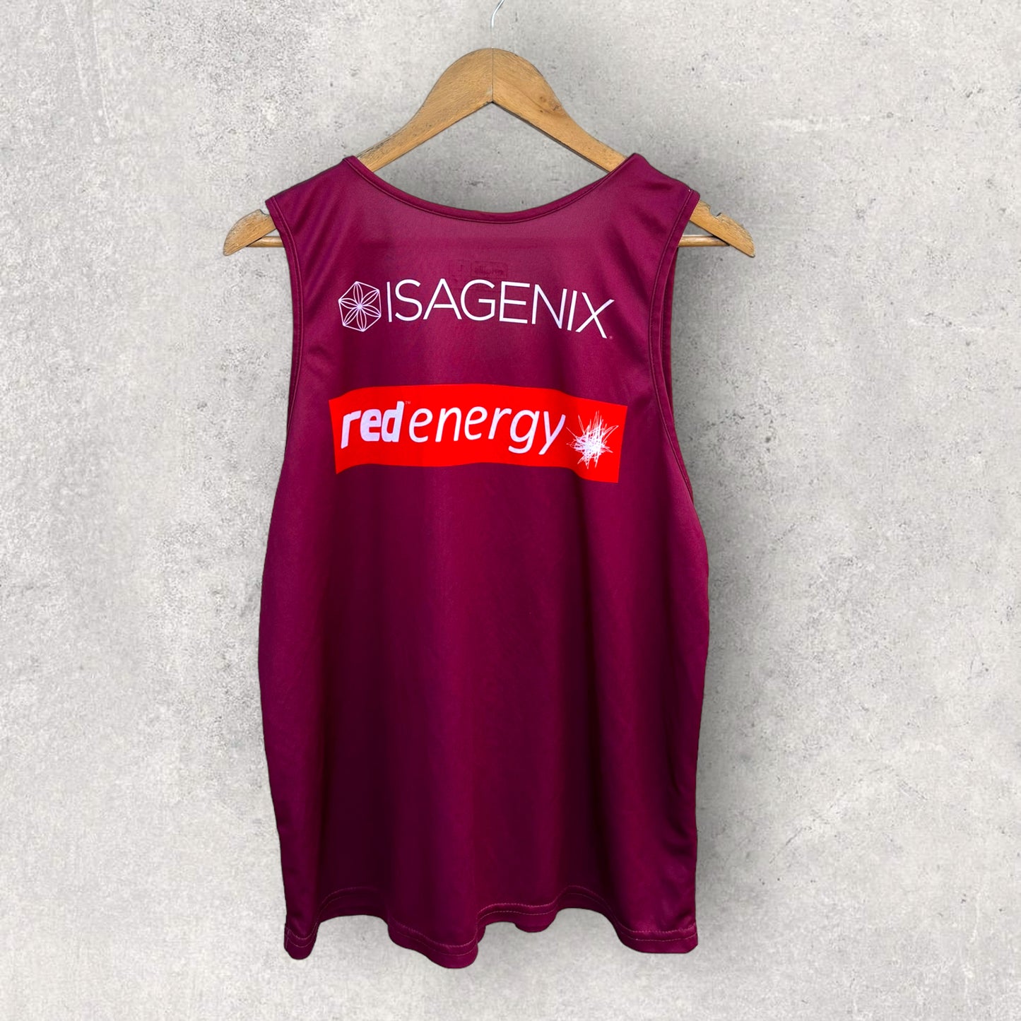 NEWCASTLE KNIGHTS PLAYER WORN TRAINING SINGLET