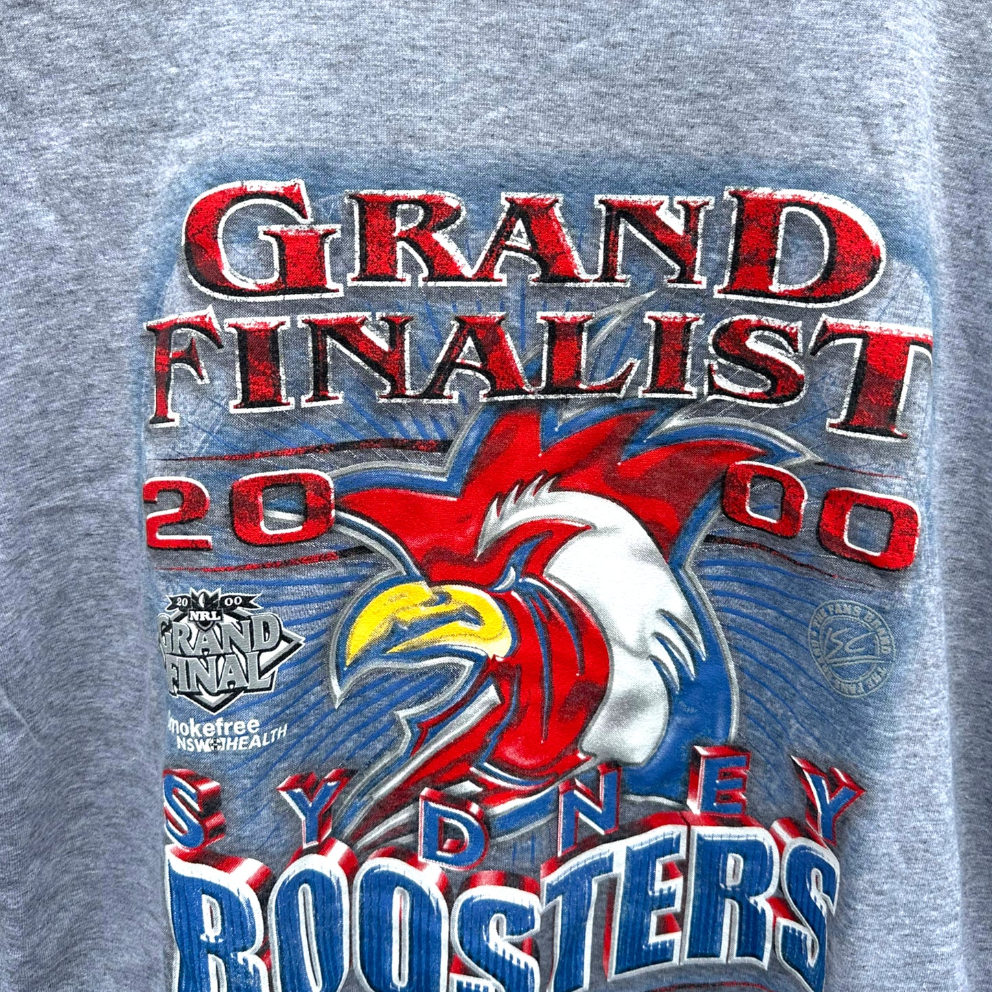 SYDNEY ROOSTERS 2000 GRAND FINALIST VINTAGE T-SHIRT